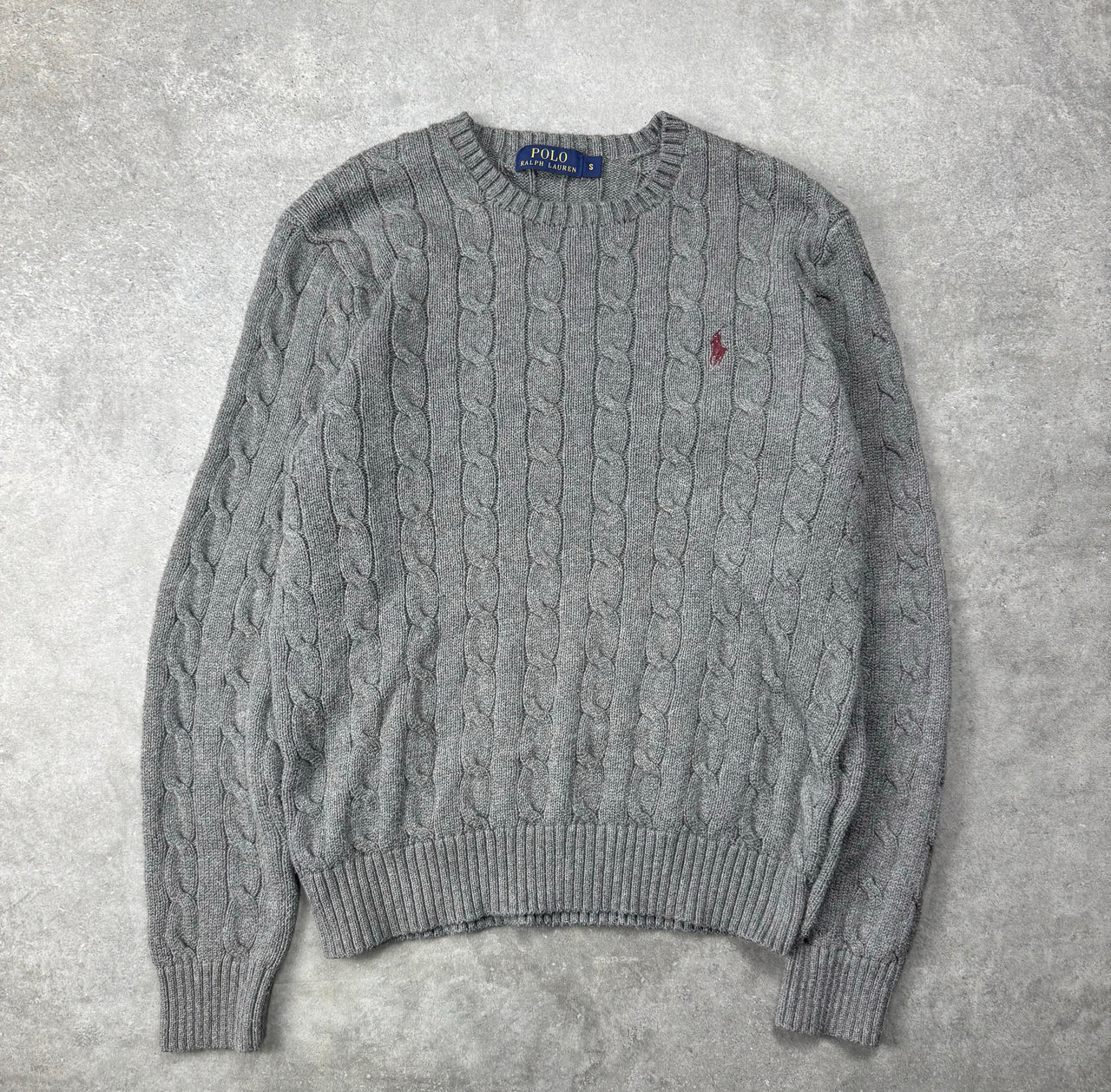 Maglione Cable Knit Vintage Ralph Lauren (S)