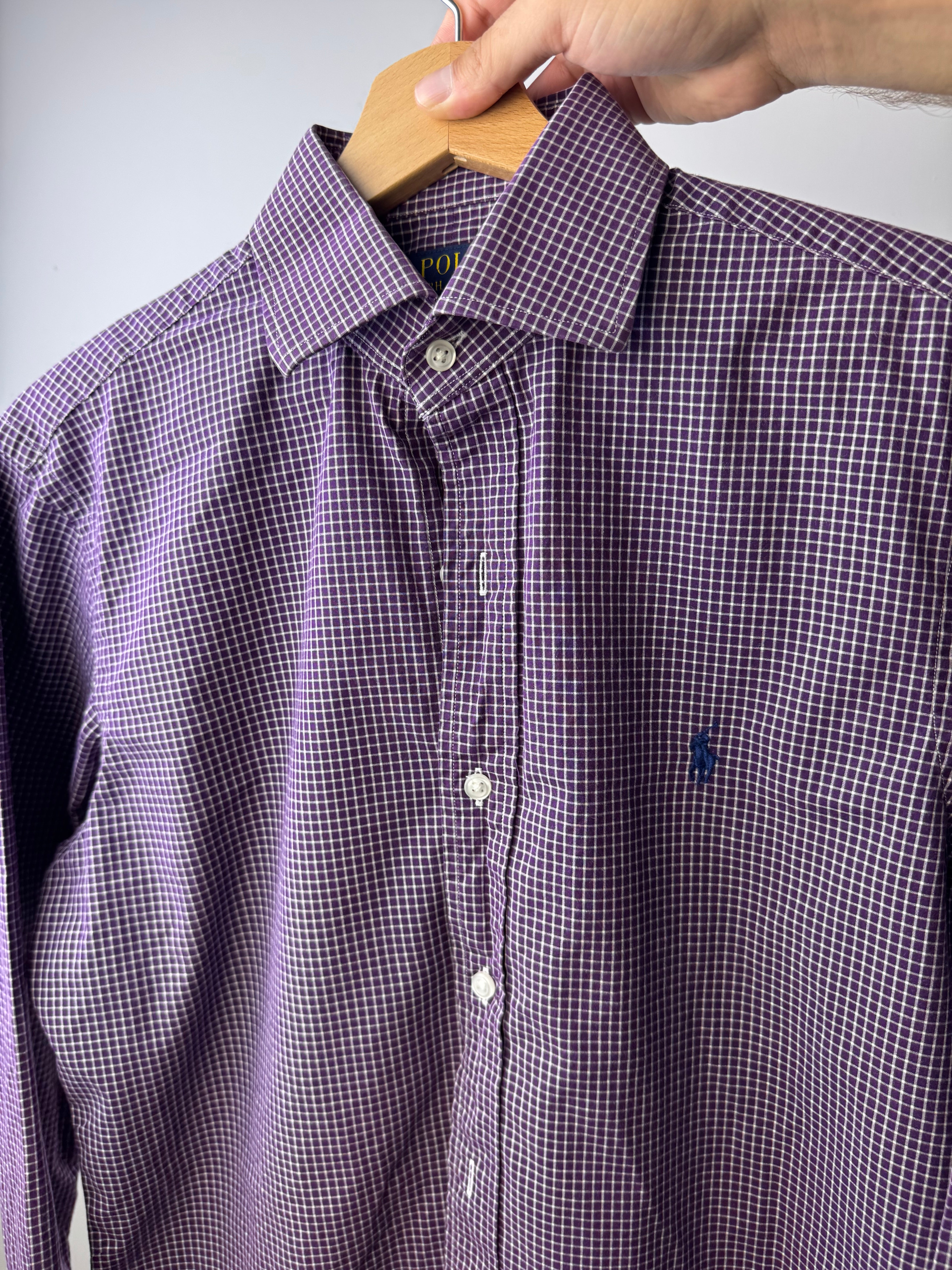 Camicia Ralph Lauren Viola a quadretti - M