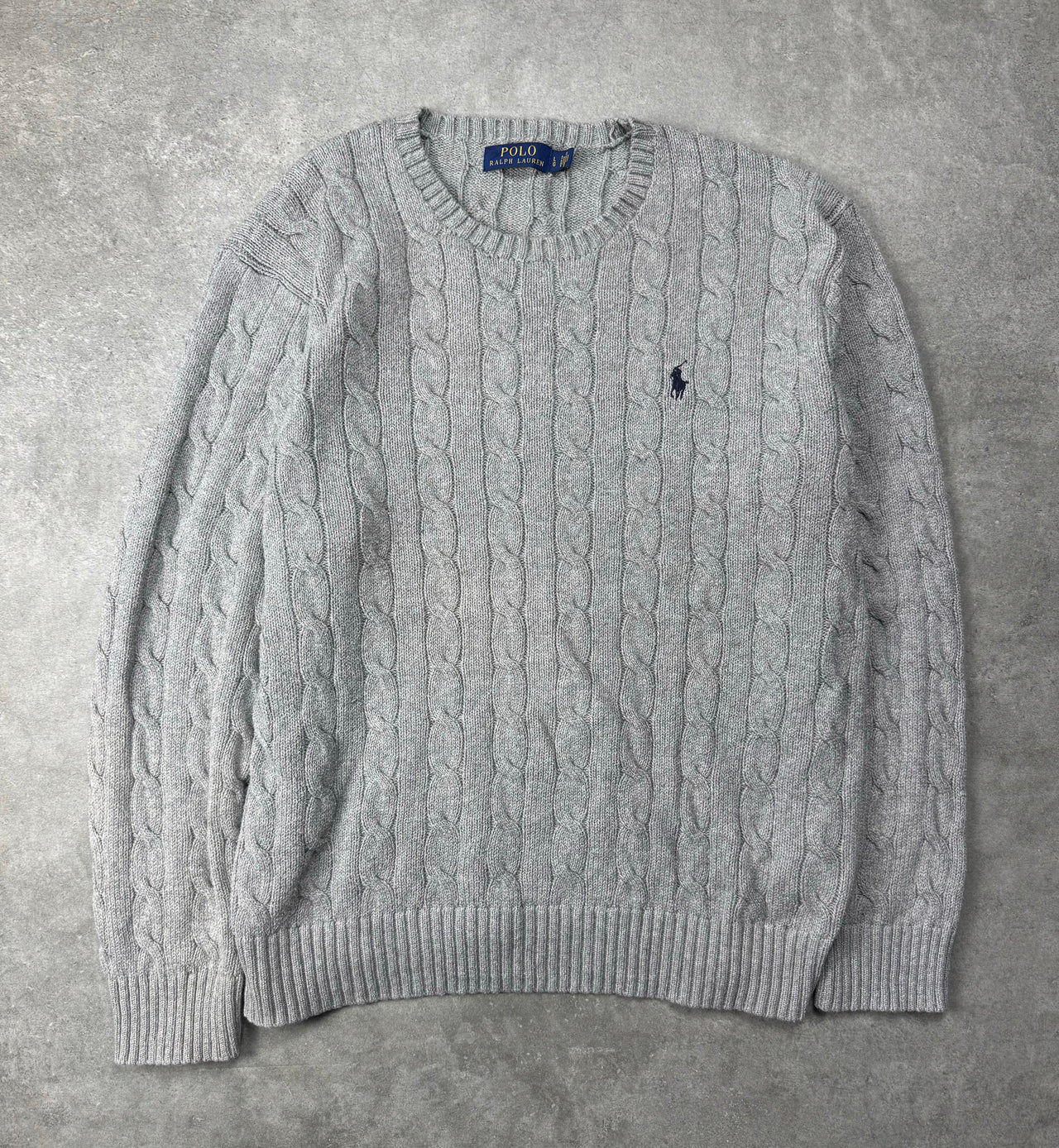 Maglione Cable Knit Vintage Ralph Lauren (L)