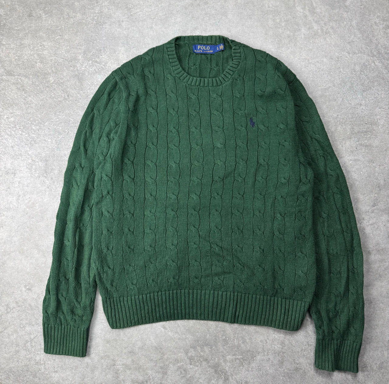 Maglione Cable Knit Vintage Ralph Lauren (L)