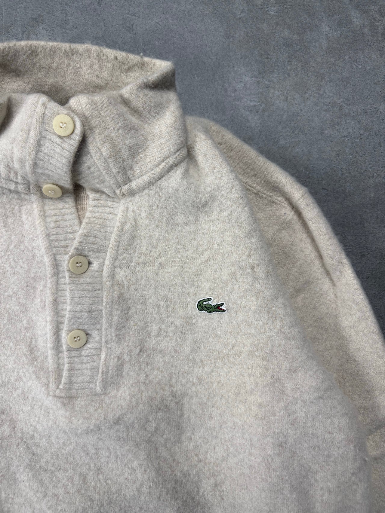 Maglione Full Zip Vintage Lacoste (M Donna)