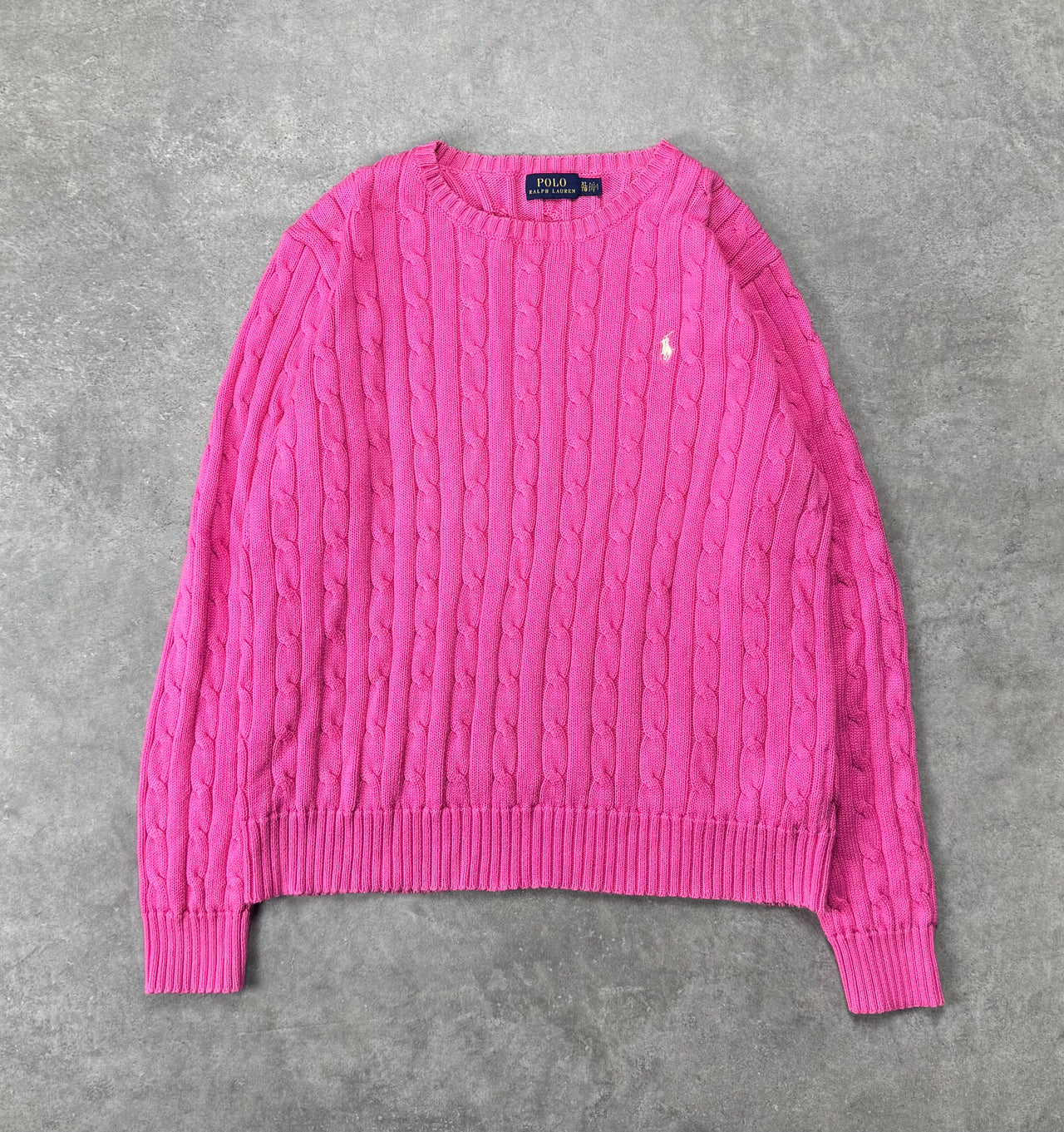 Maglione Cable Knit Vintage Ralph Lauren (XL Donna)