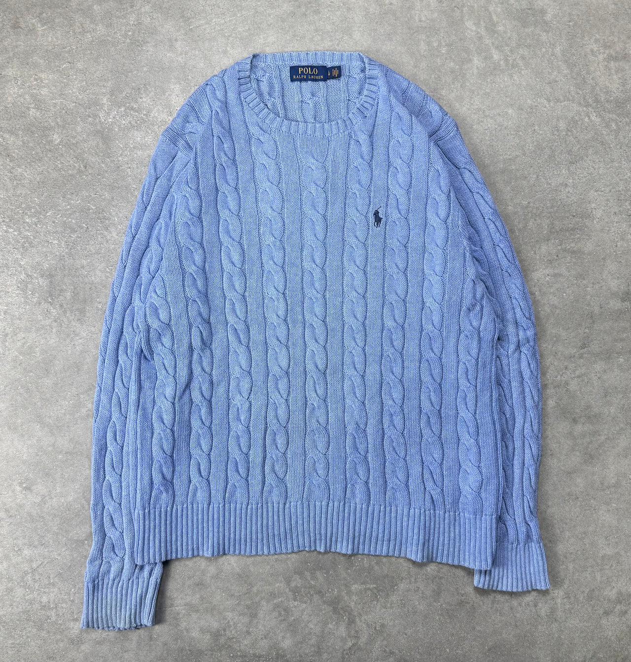 Maglione Cable Knit Vintage Ralph Lauren (L)