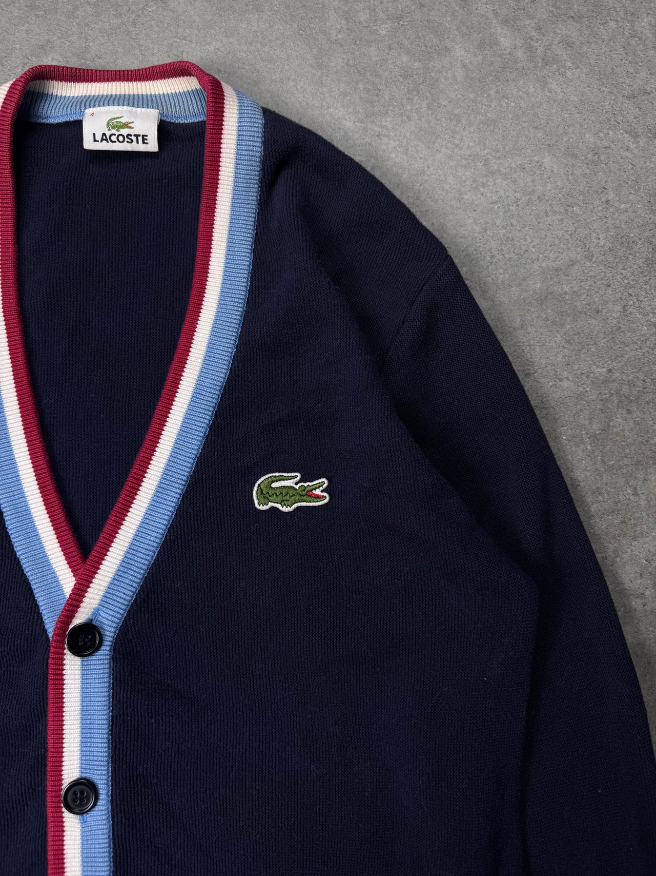 Cardigan Vintage Lacoste (M)