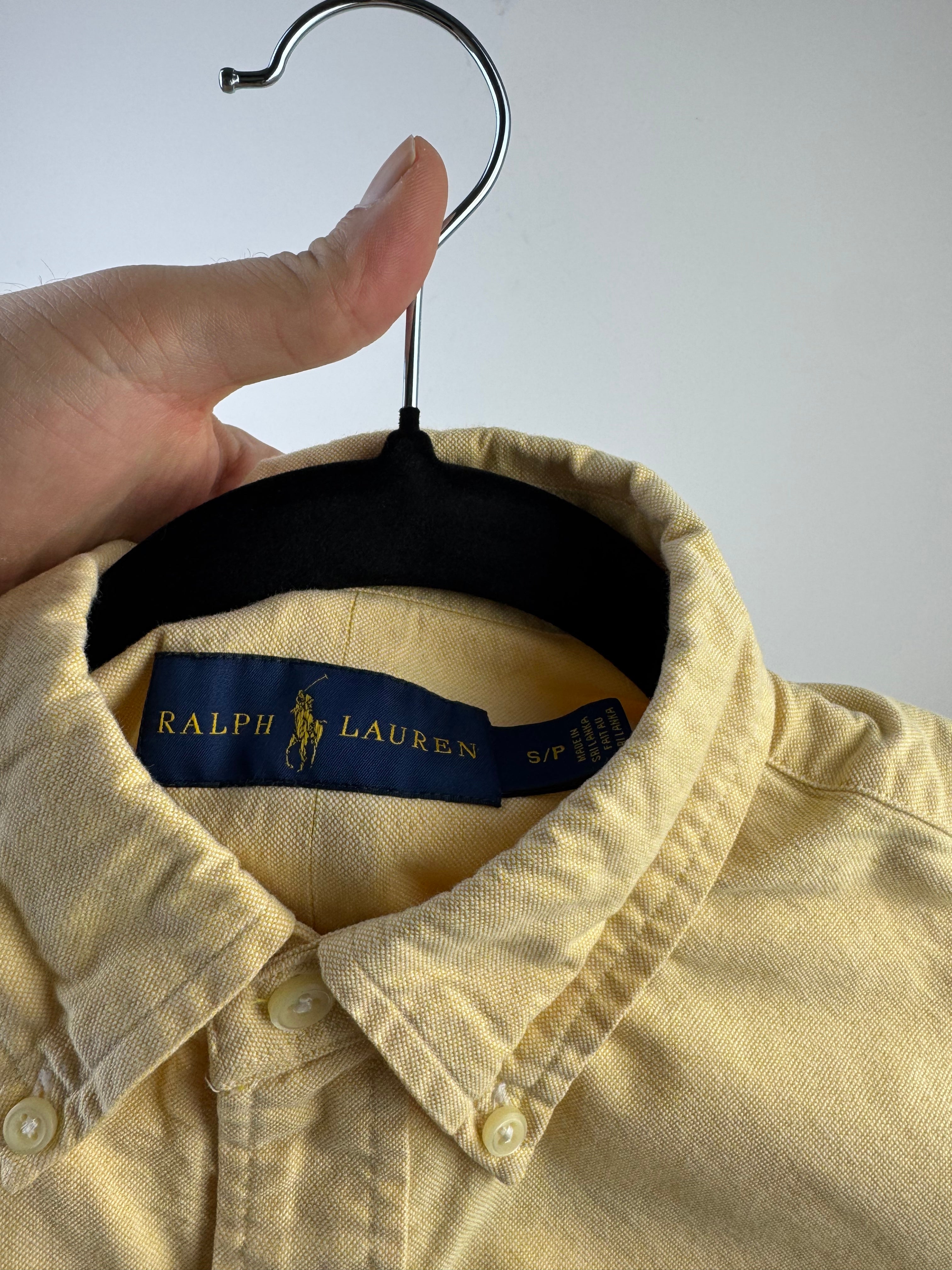 Camicia Ralph Lauren Gialla - S