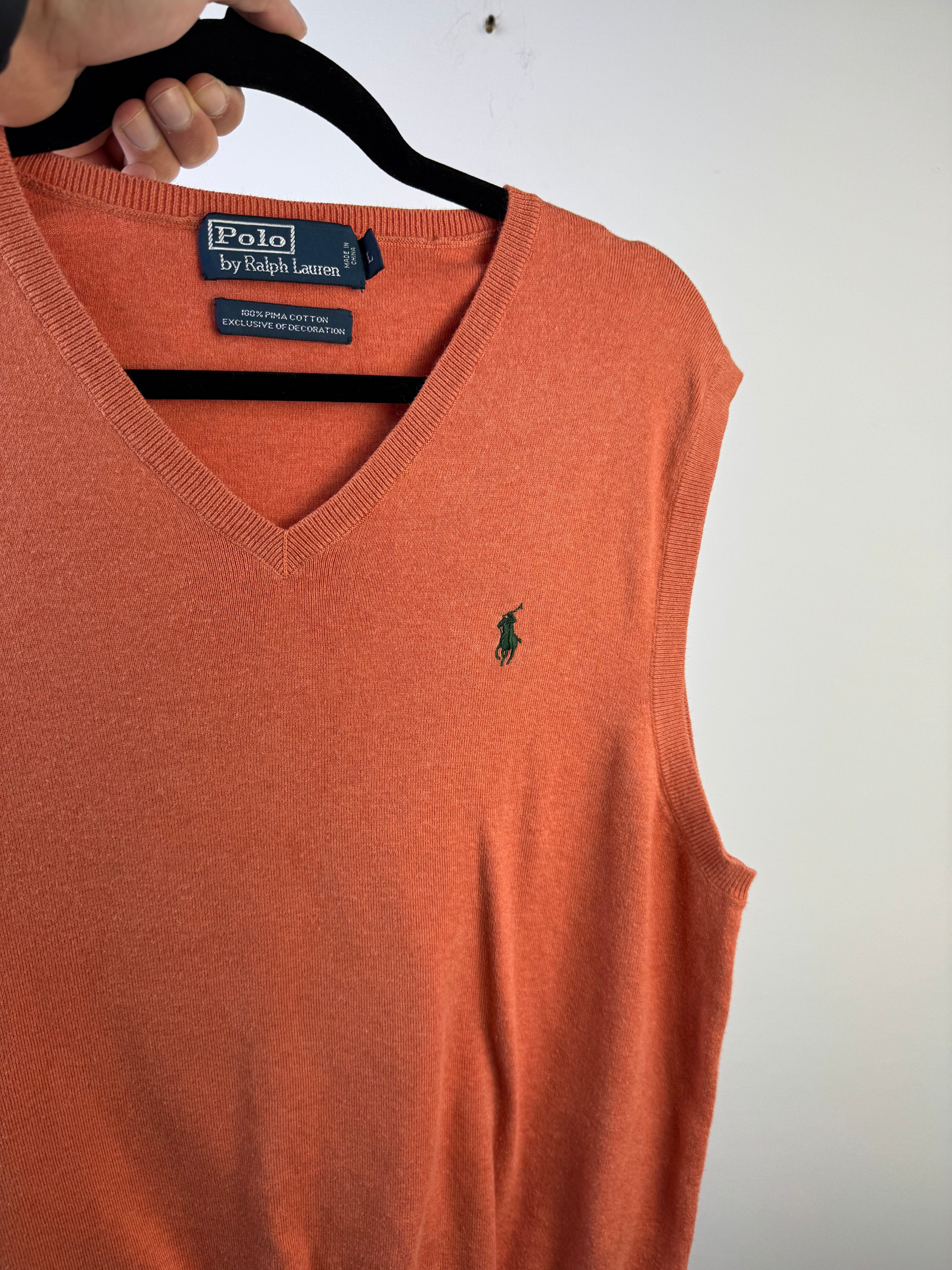 Smanicato Ralph Lauren Arancio - L