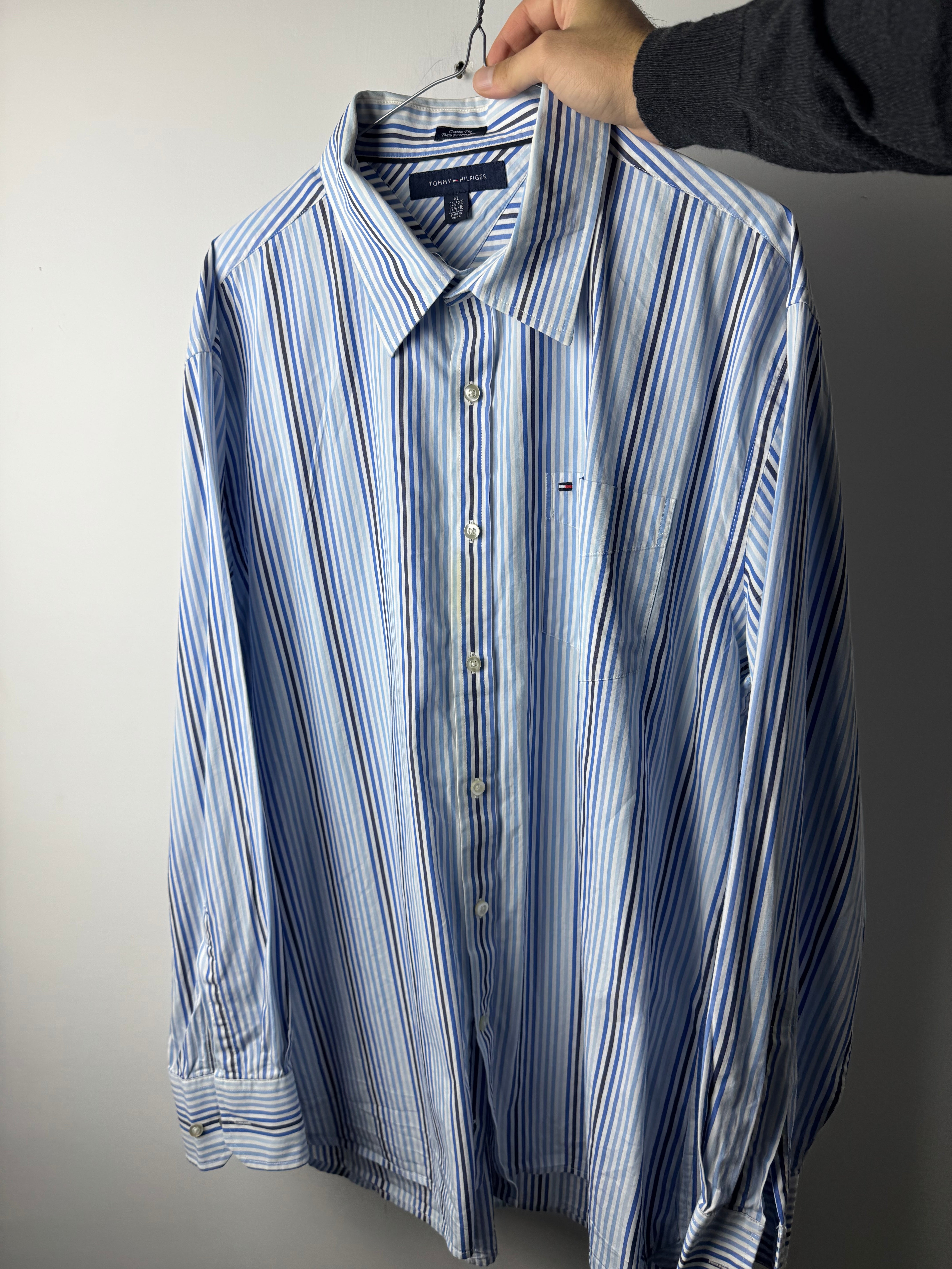 Camicia Tommy Hilfiger multiriga - XL