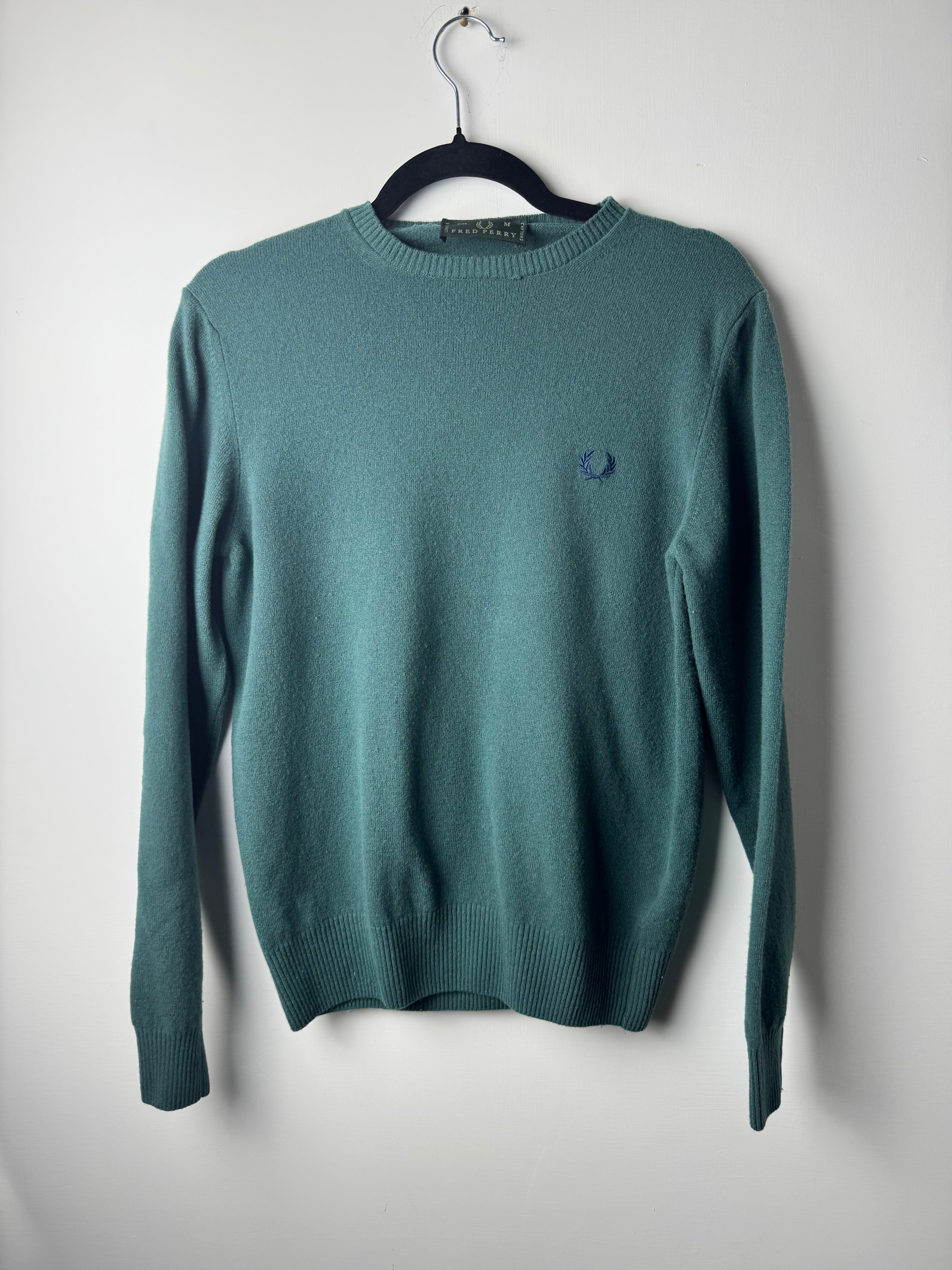 Maglione Fred Perry Verde scuro - M