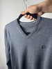 Maglione scollo a V Fred Perry Grigio scuro - S