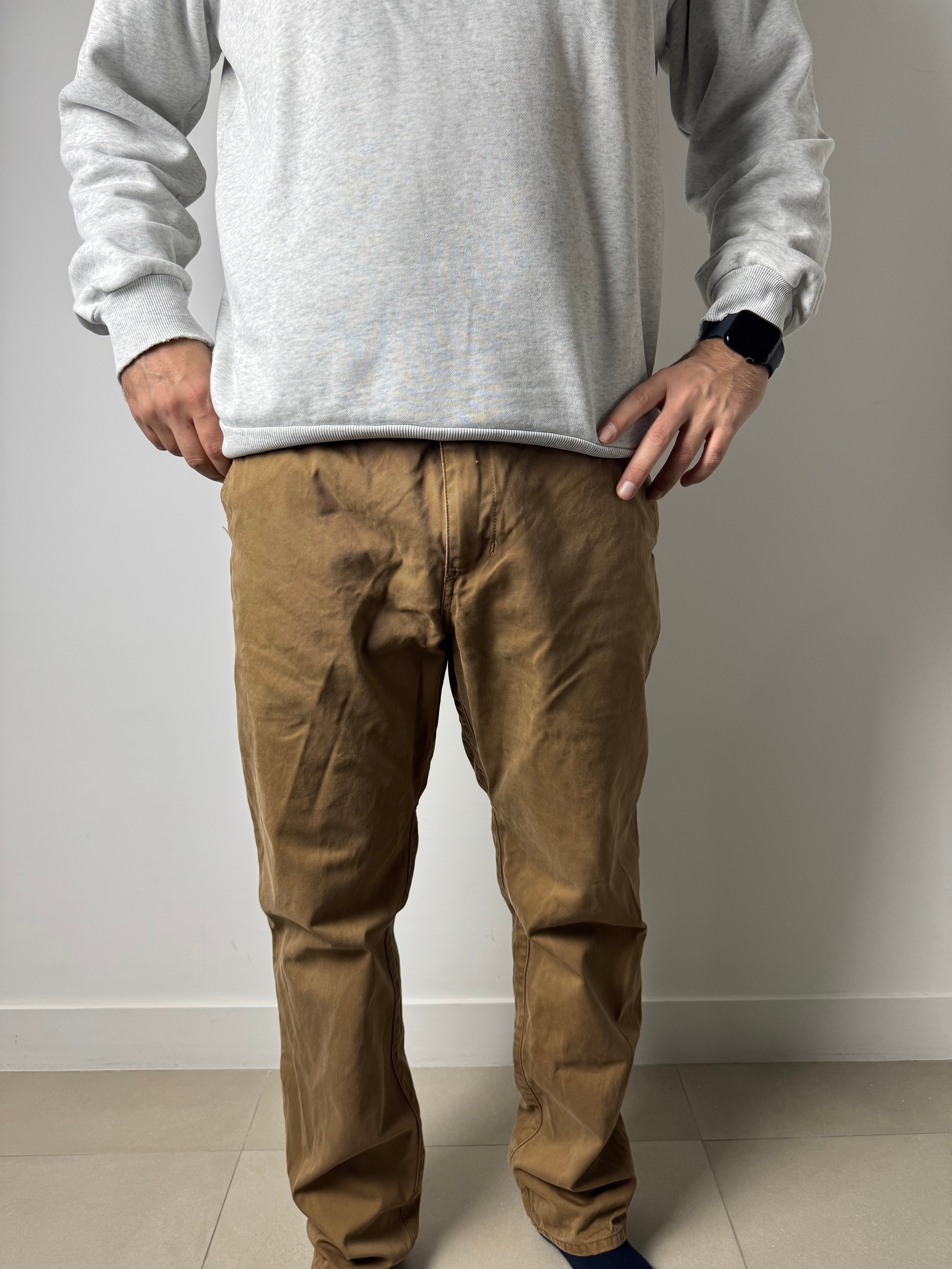 Pantalone Carhartt Club Pant Marrone - 50/52 ITA