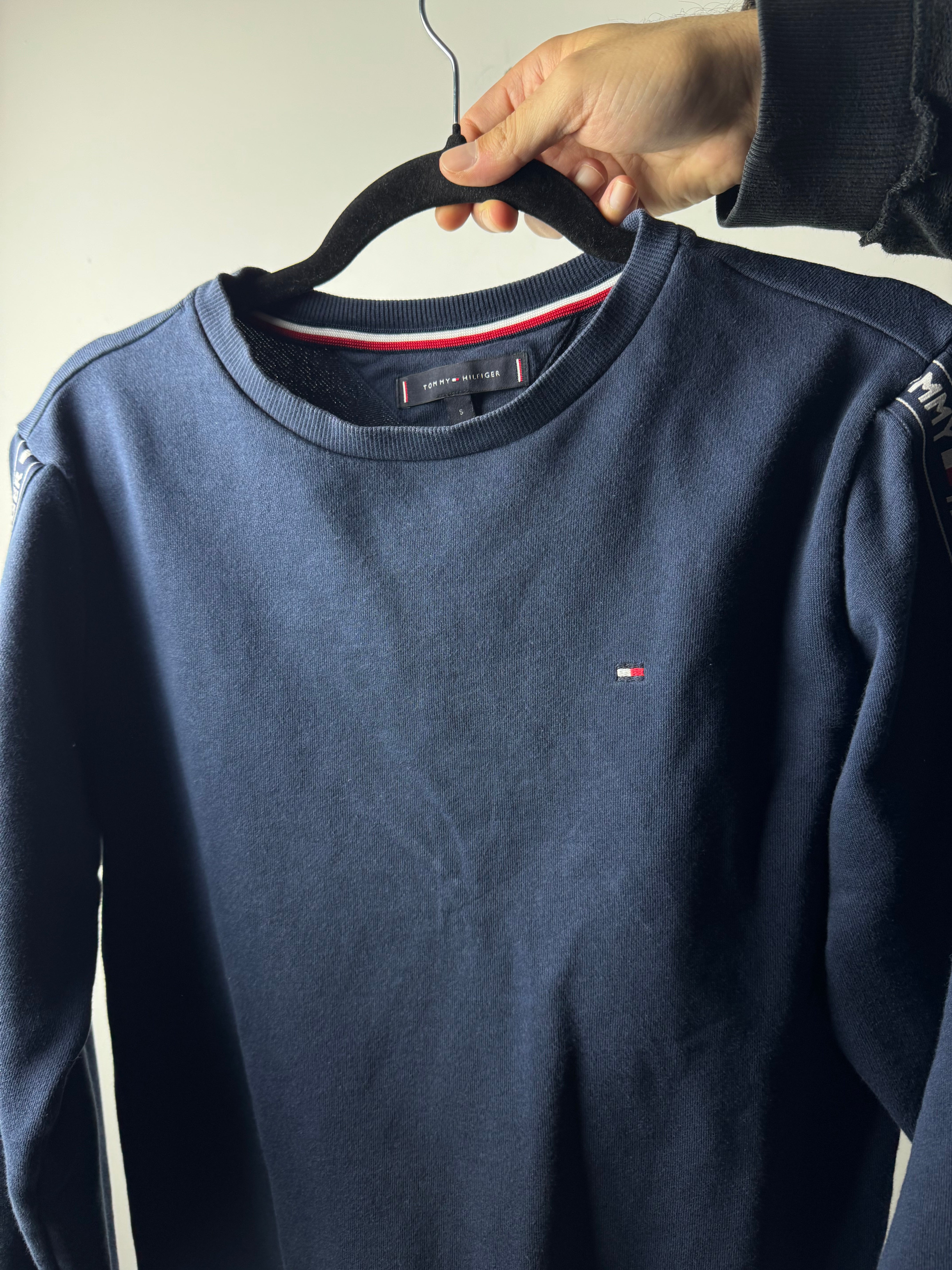 Felpa Tommy Hilfiger blu - M