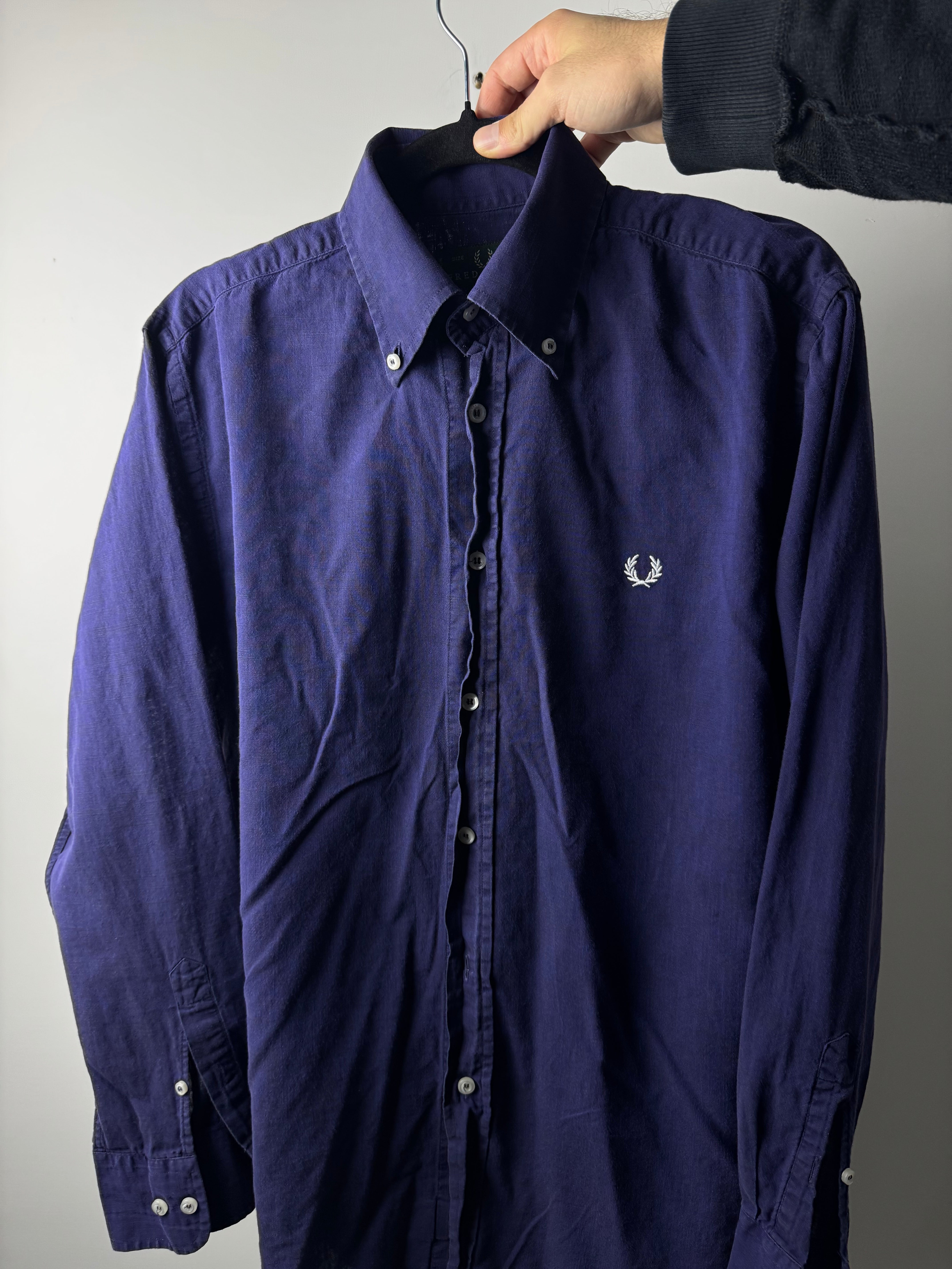 Camicia Fred Perry Viola - L