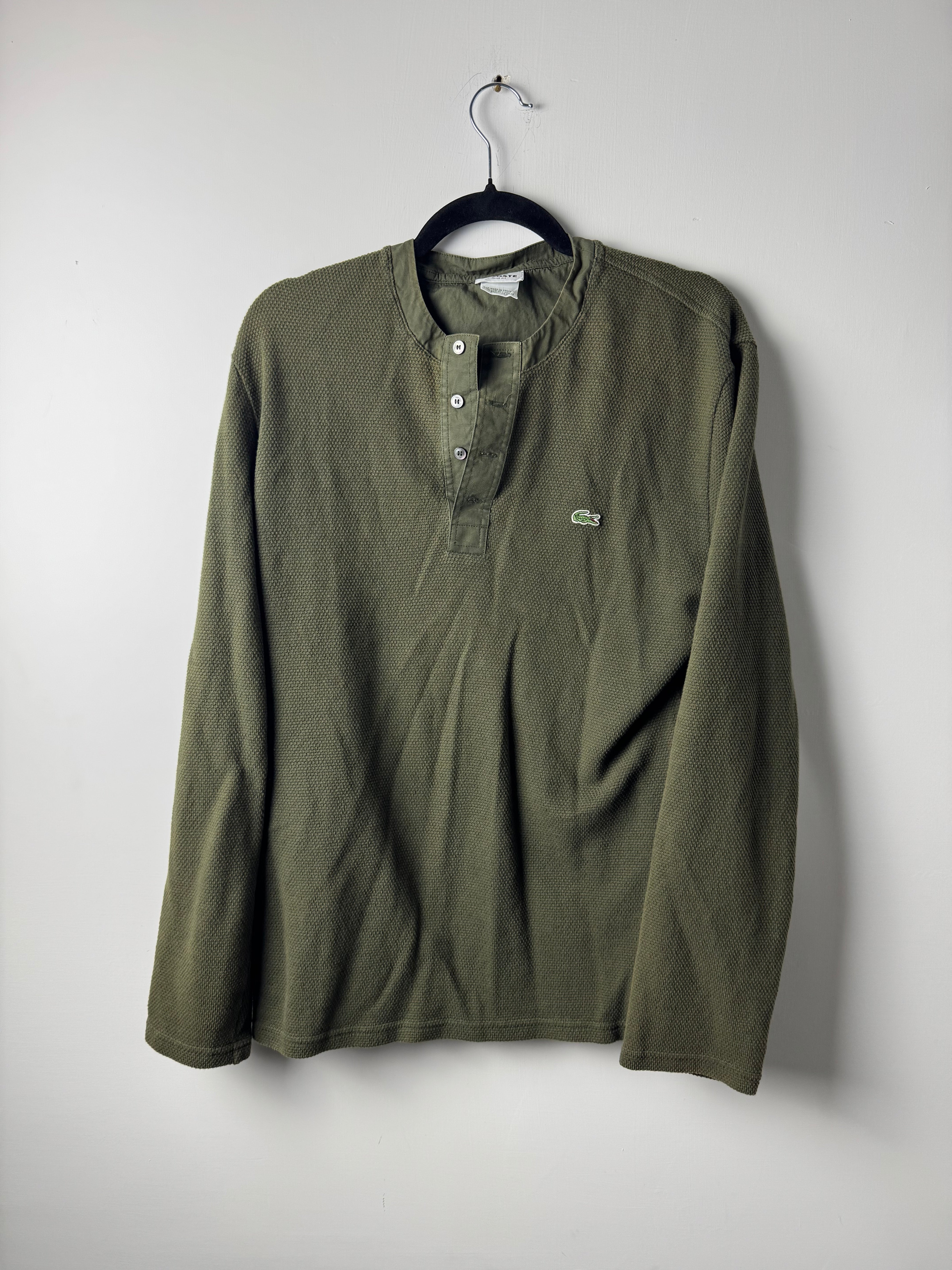 Polo Lacoste Verde militare - M