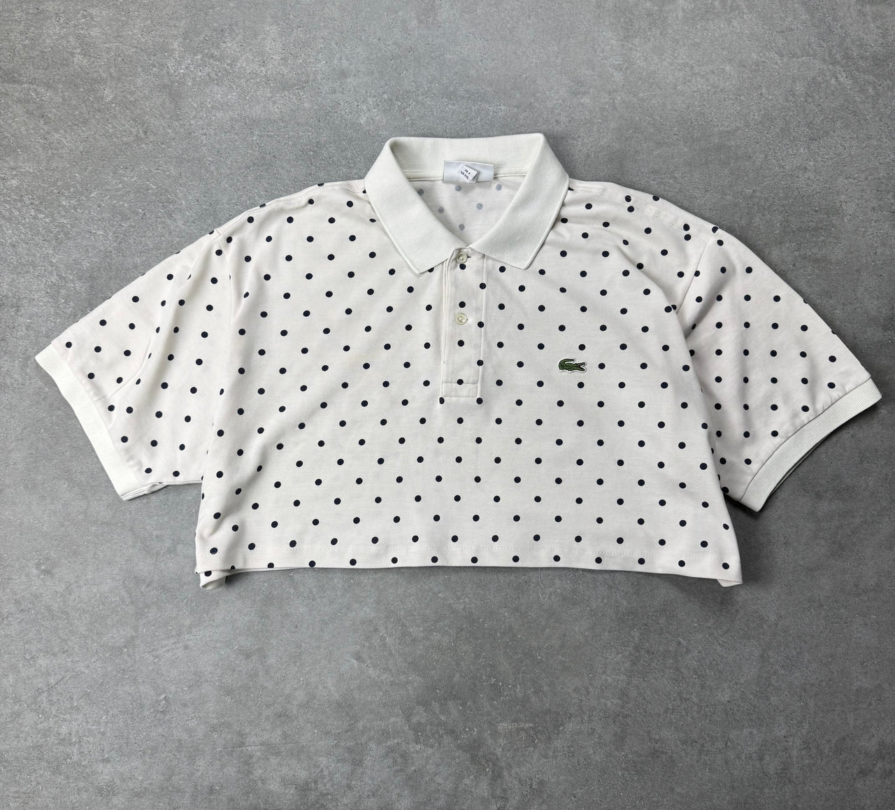 Crop Top Vintage Lacoste (Taglia Unica)