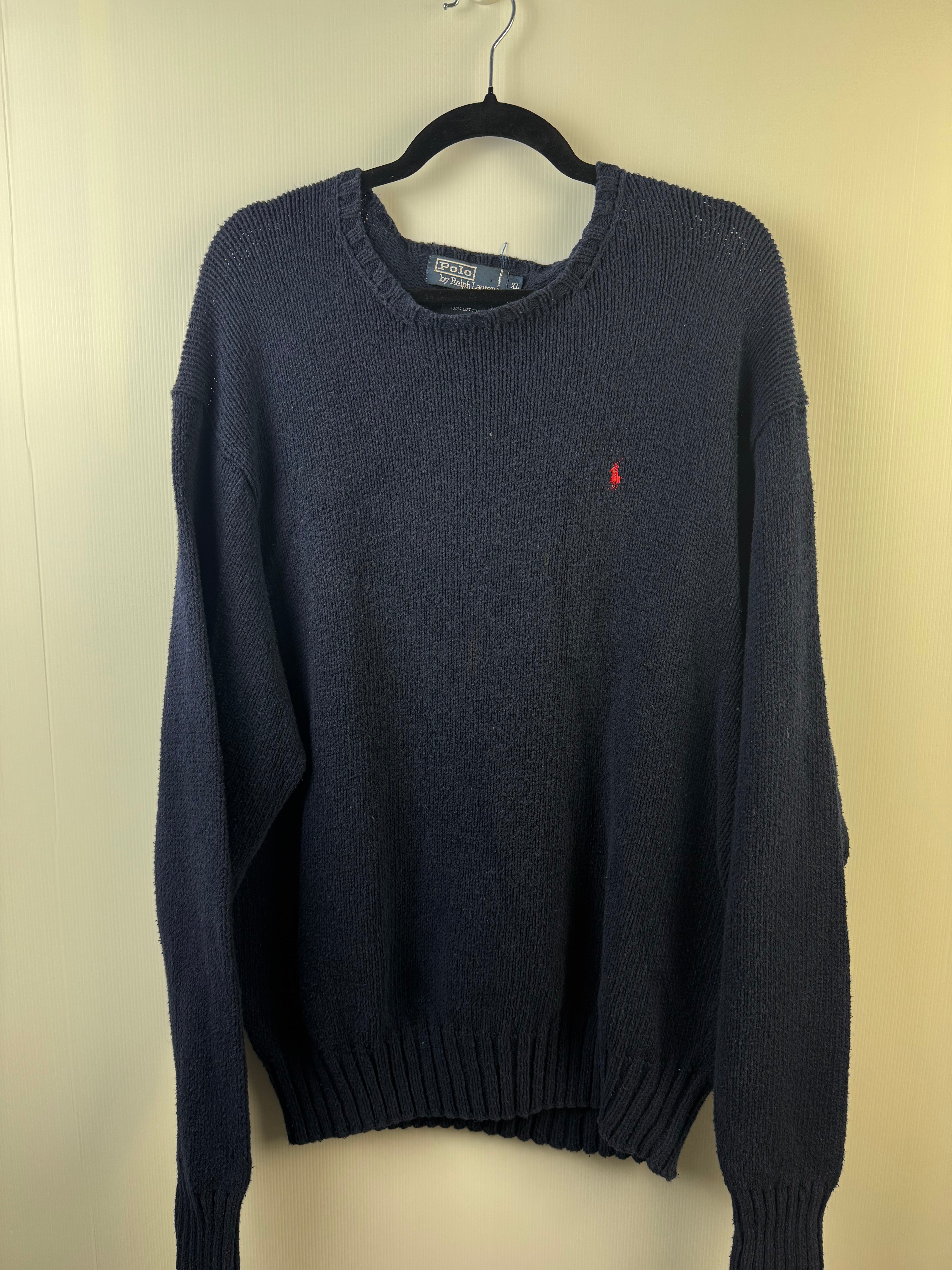 Maglione Ralph Lauren Blu di cotone - XL