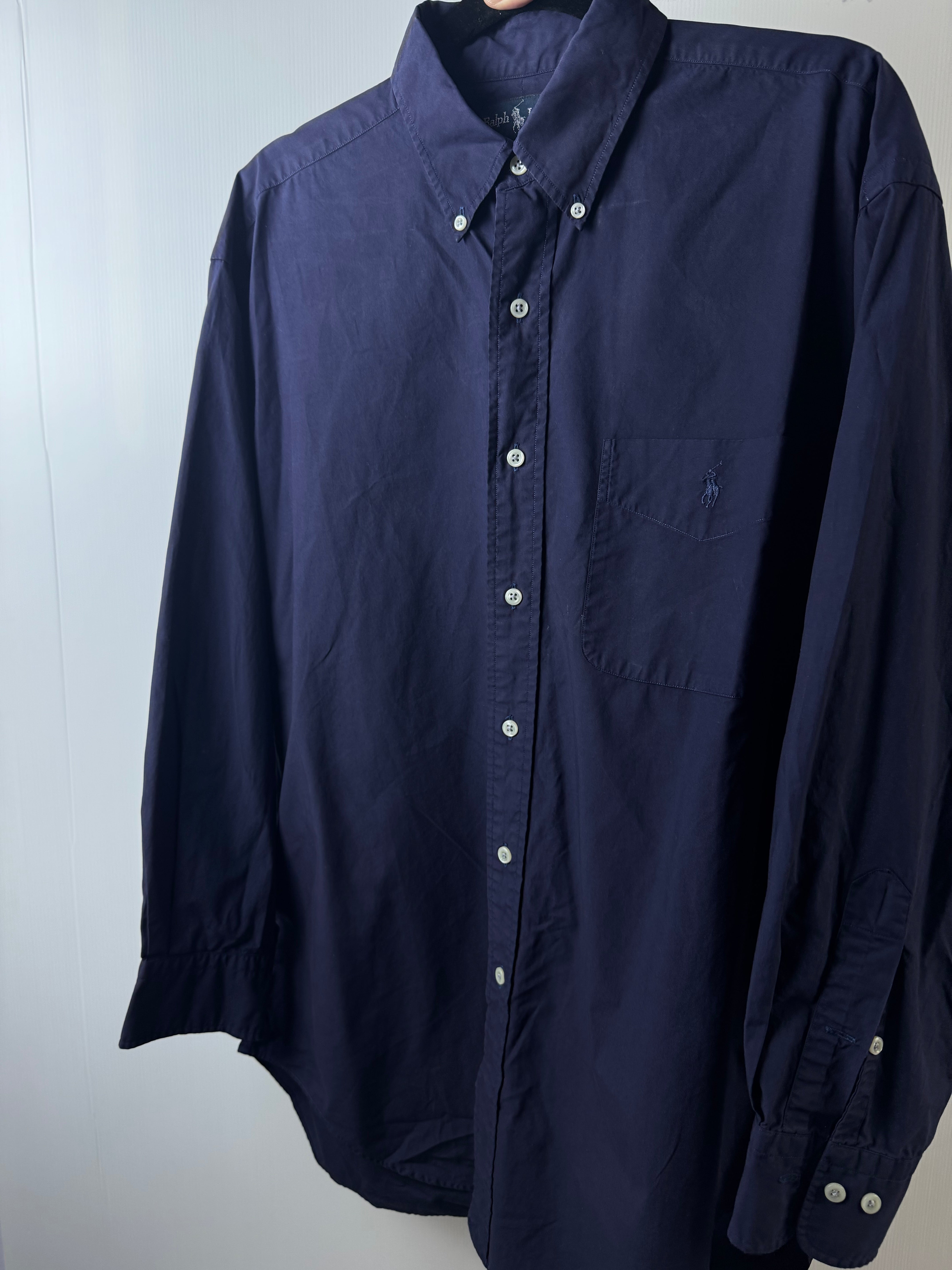 Camicia Ralph Lauren Blu - M Oversize