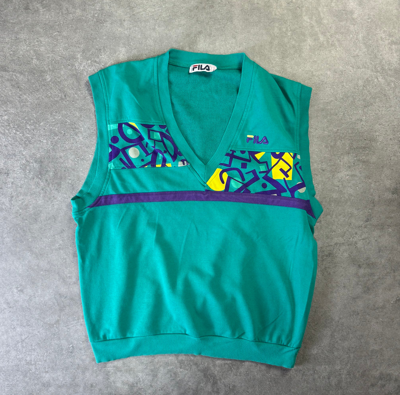 Gilet Fila Vintage anni 90 (L/XL)