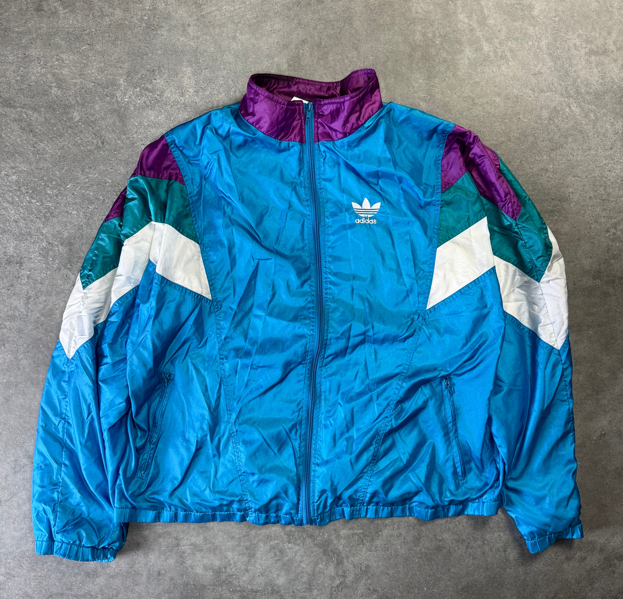 Giacca Windbreaker Adidas anni 90 (L/XL)