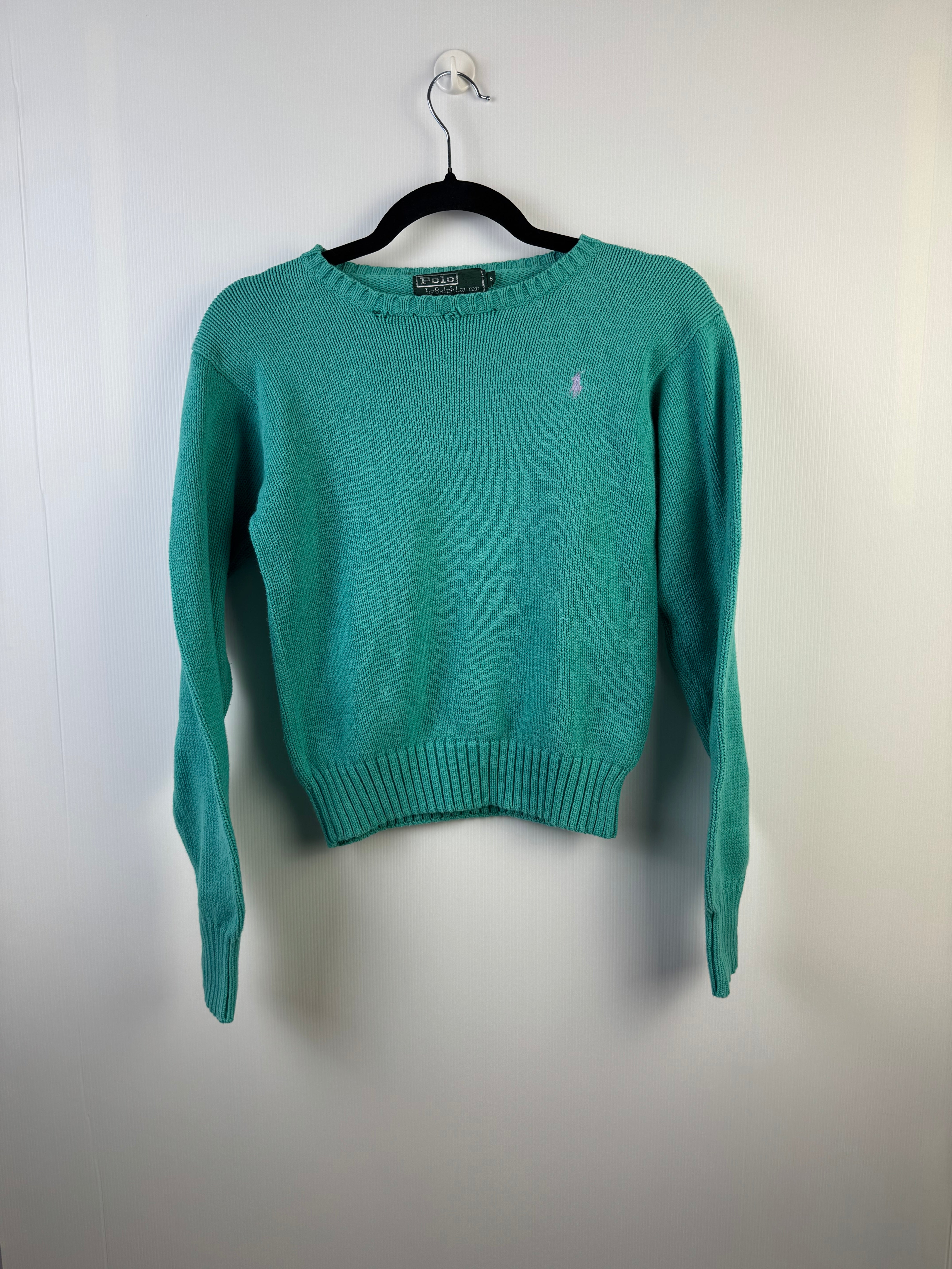 Maglione Ralph Lauren Verde acqua - S Donna