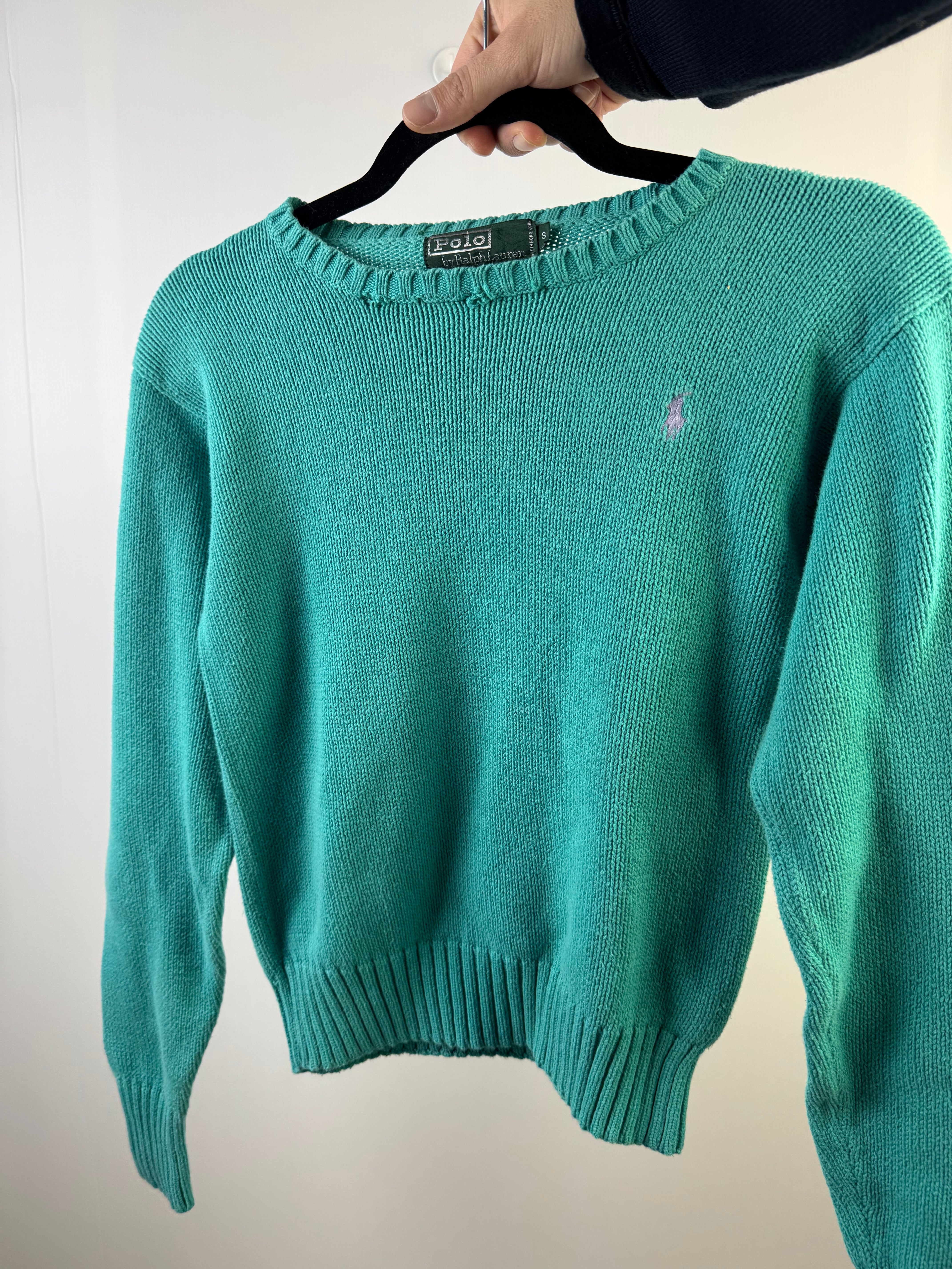 Maglione Ralph Lauren Verde acqua - S Donna