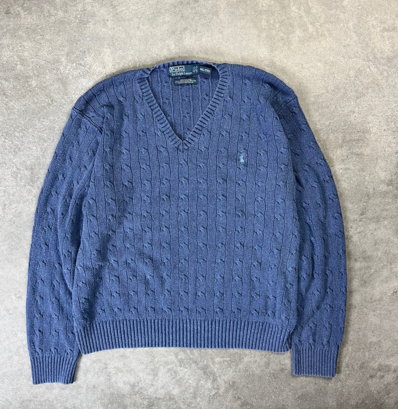 Maglione Vintage Ralph Lauren Cable Knit (XL)