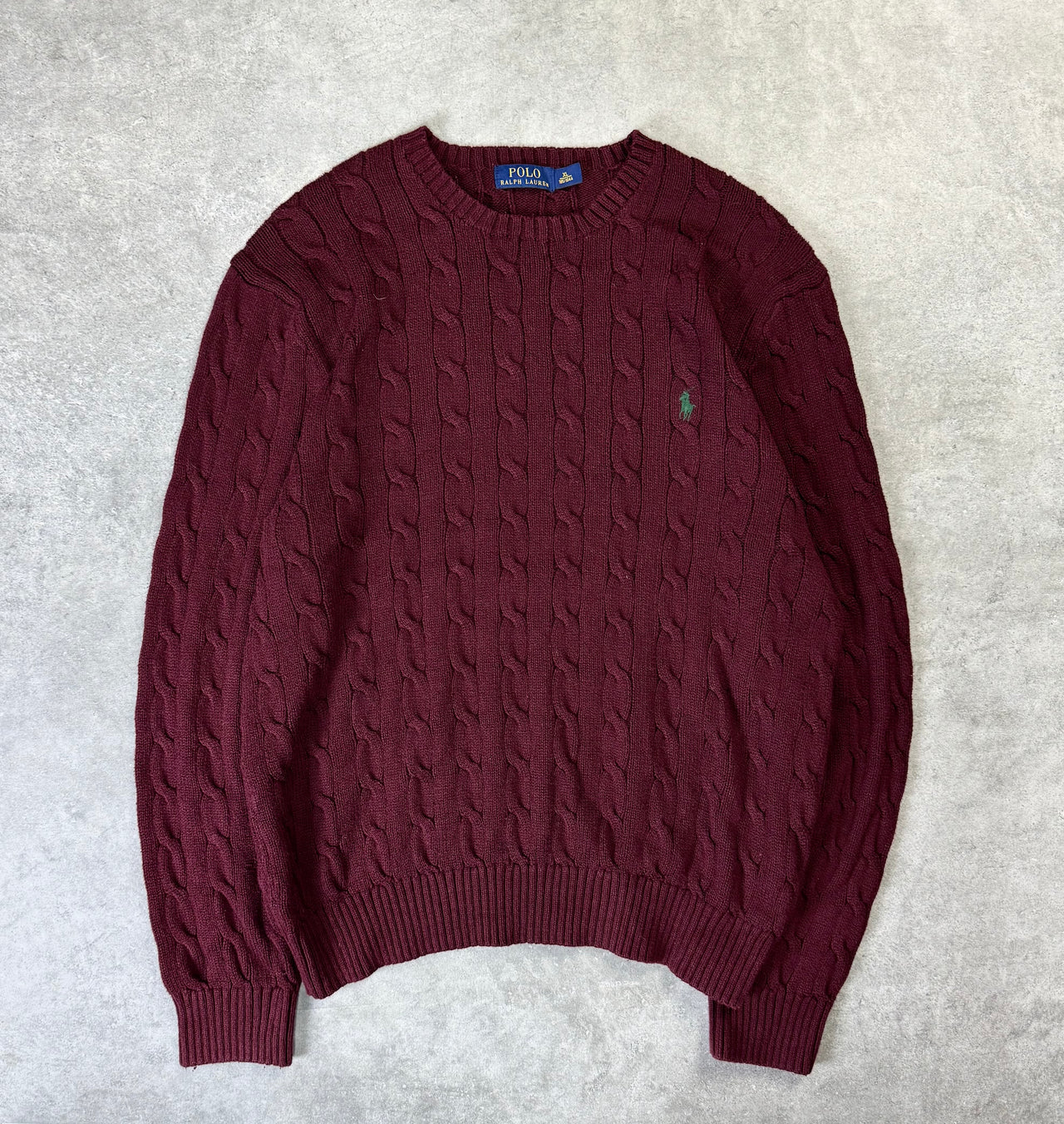 Maglione Vintage Ralph Lauren Cable Knit (XL)