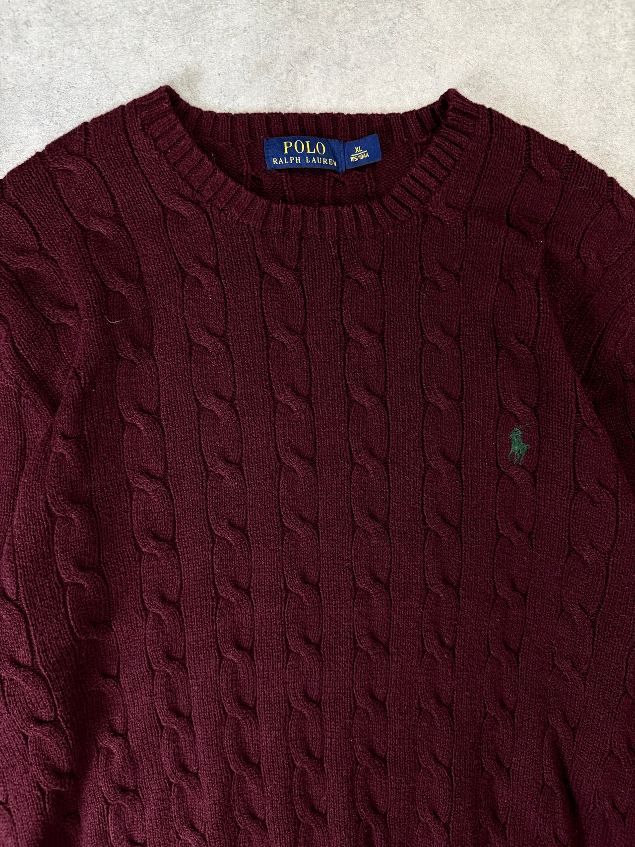 Maglione Vintage Ralph Lauren Cable Knit (XL)