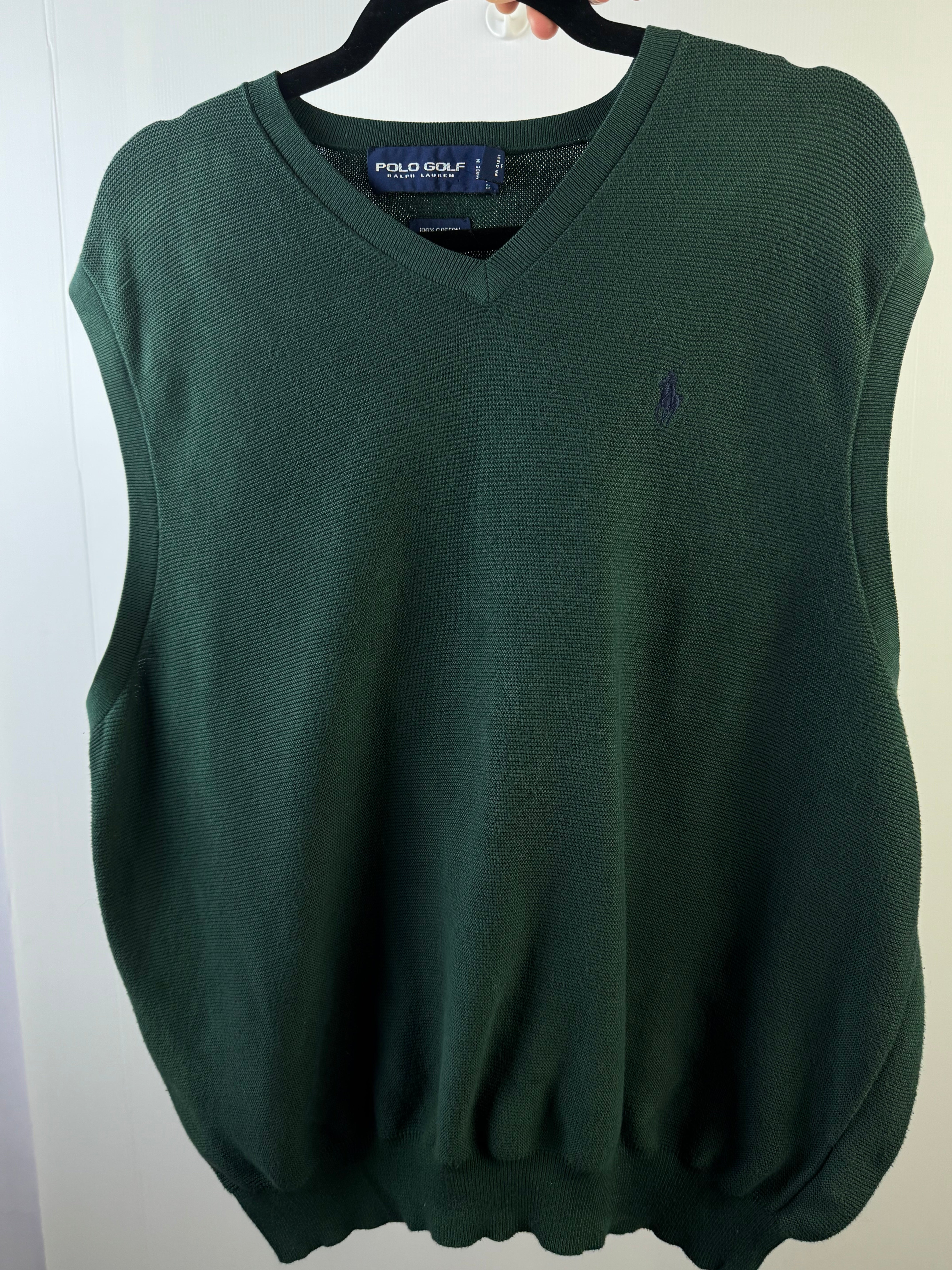 Smanicato Ralph Lauren Verde - XL