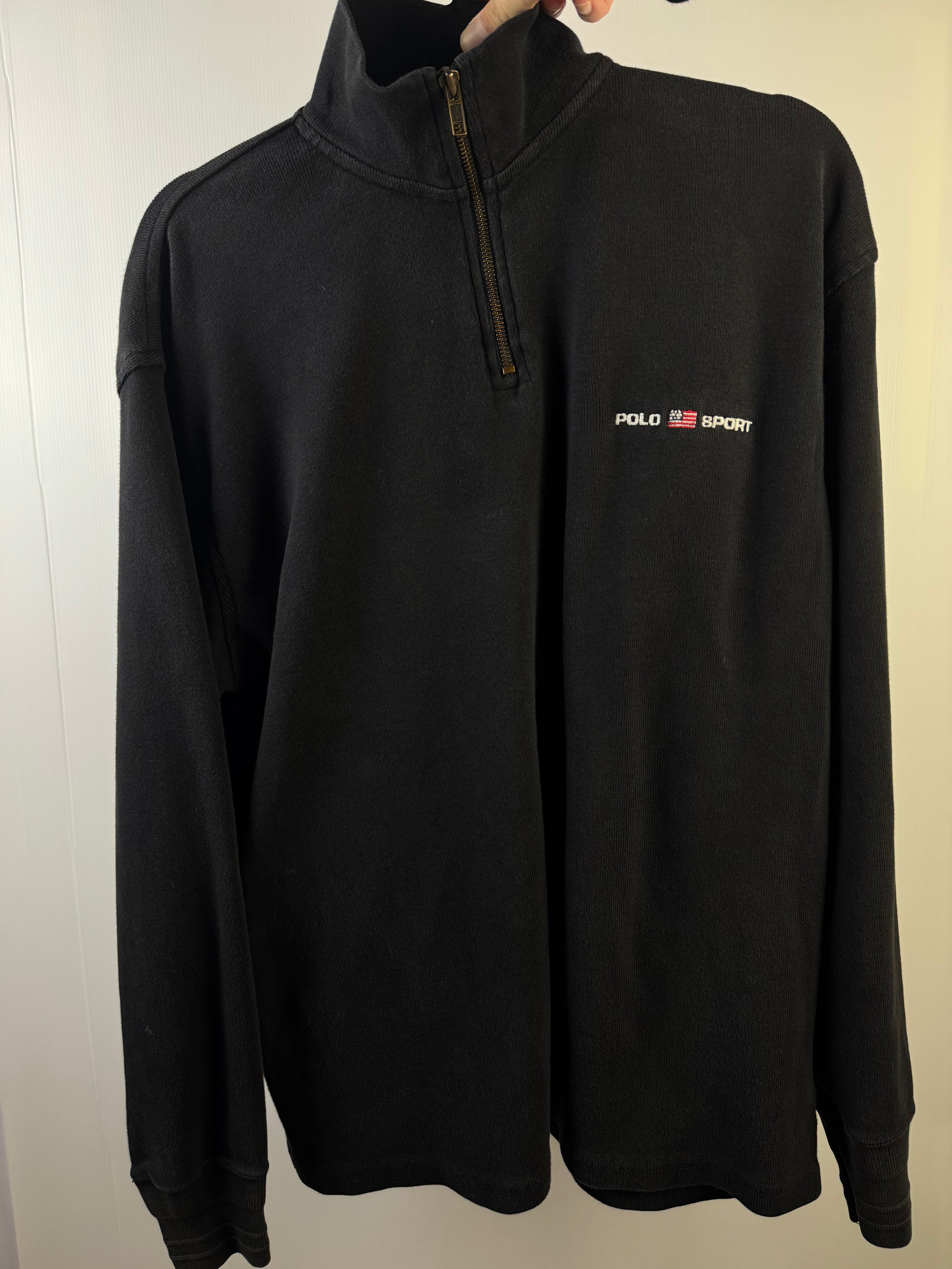 Quarter zip Ralph Lauren Nero - M