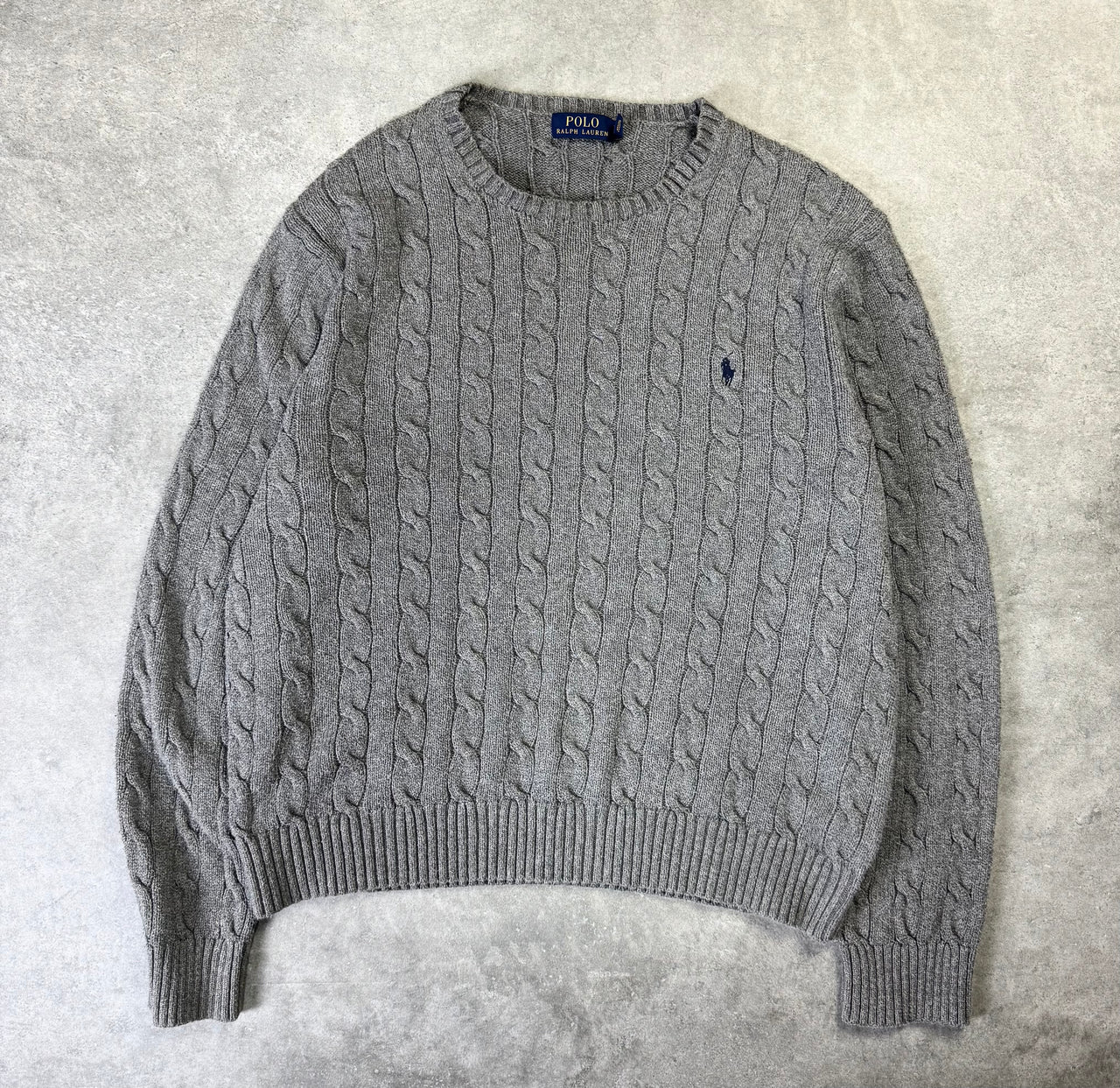 Maglione Vintage Ralph Lauren Cable Knit (XL)
