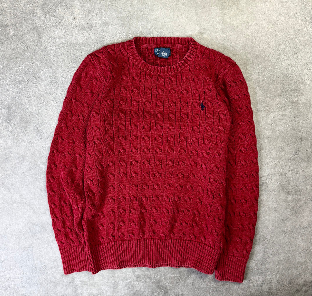 Maglione Vintage Ralph Lauren Cable Knit (S Donna)