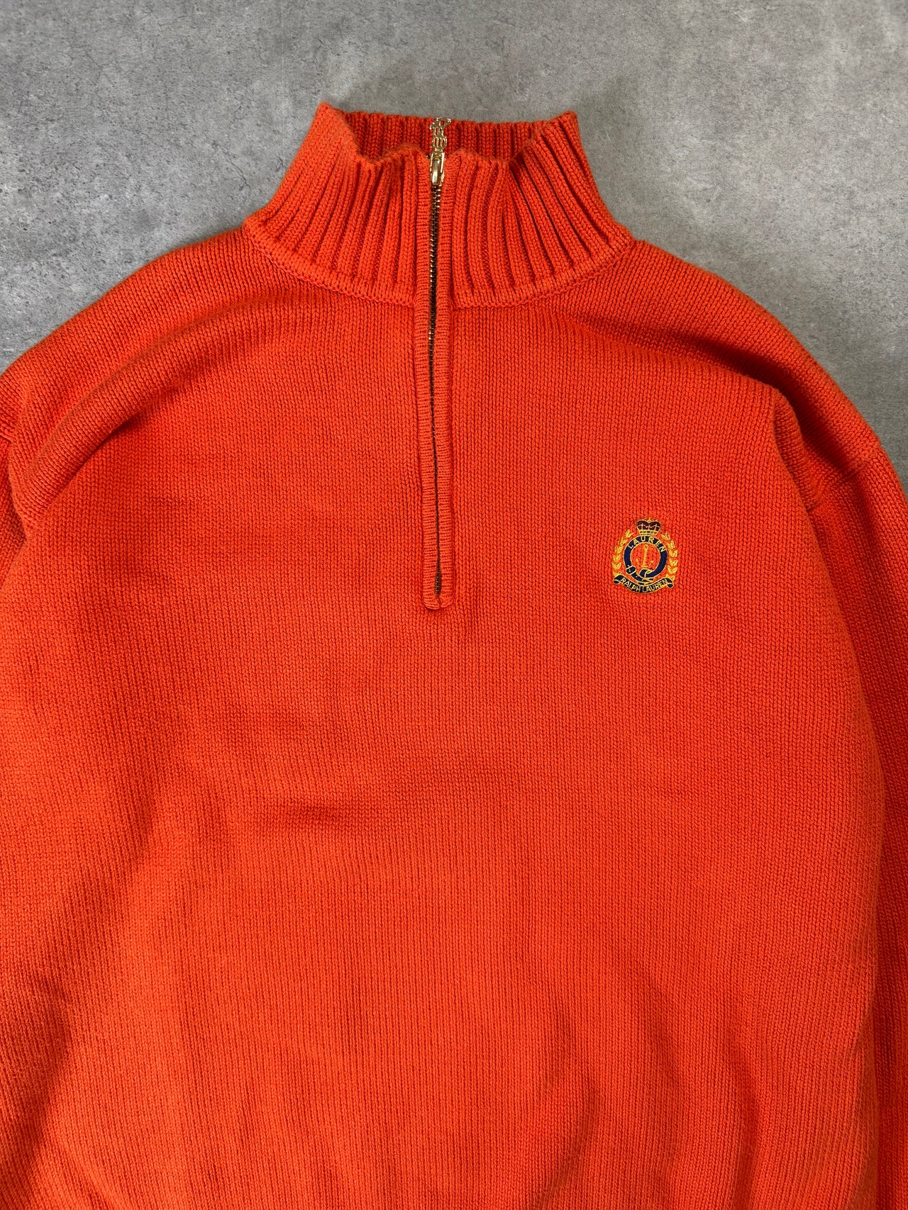 Maglione Vintage Lauren by Ralph Lauren Half Zip (L)