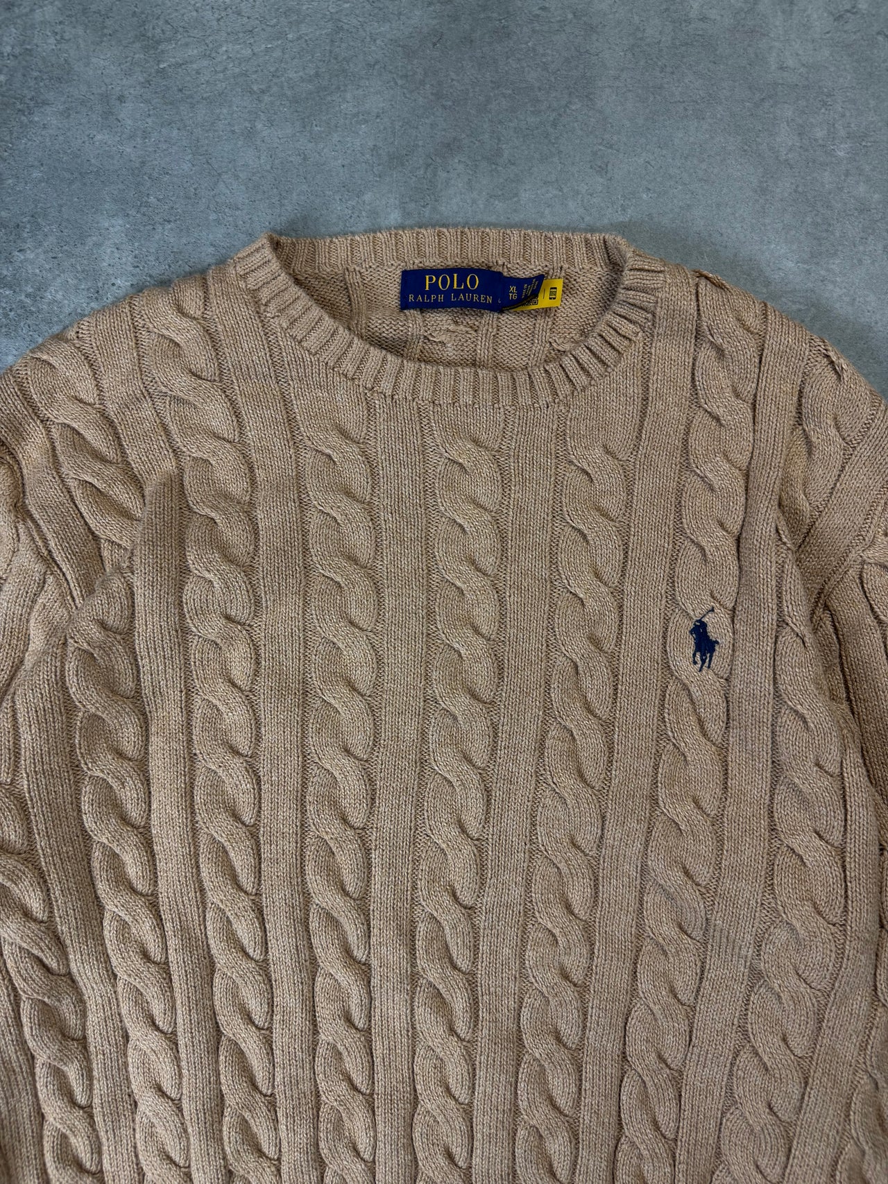 Maglione Vintage Ralph Lauren Cable Knit (XL)