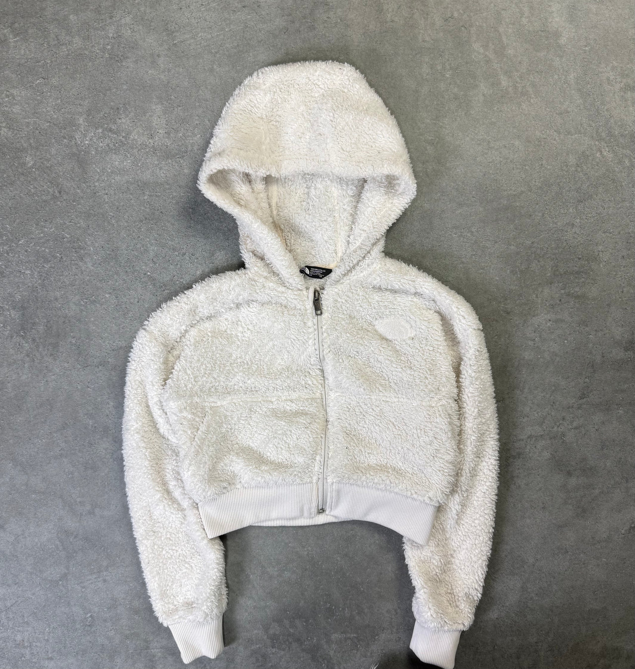 Pile The North Face Teddy Hoodie Crop (S Bambina/ 7-8 anni)