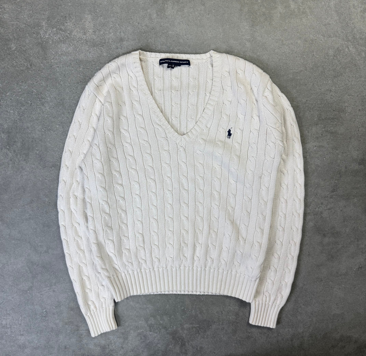 Maglione Ralph Lauren Cable Knit (XL Donna)