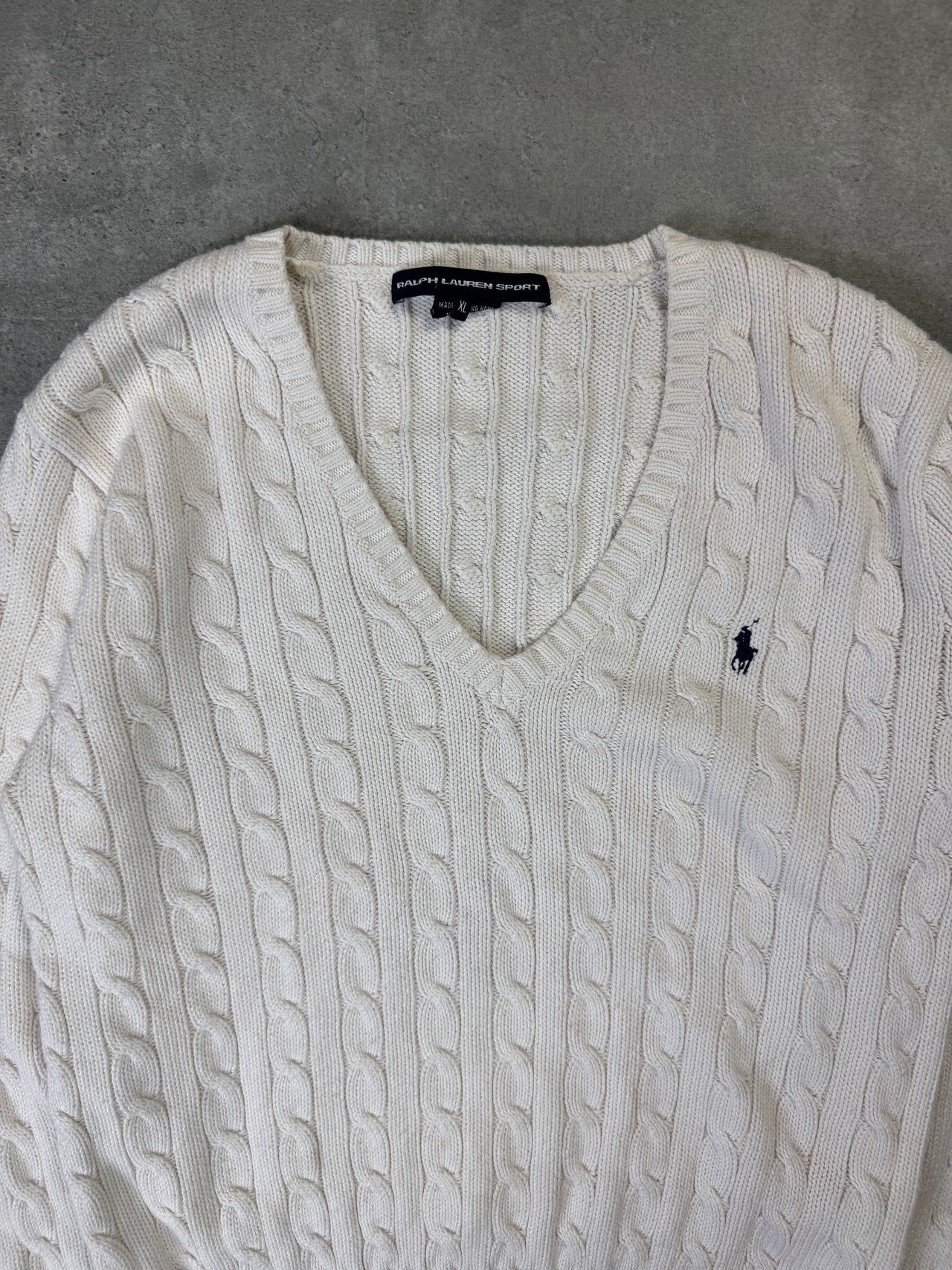 Maglione Ralph Lauren Cable Knit (XL Donna)