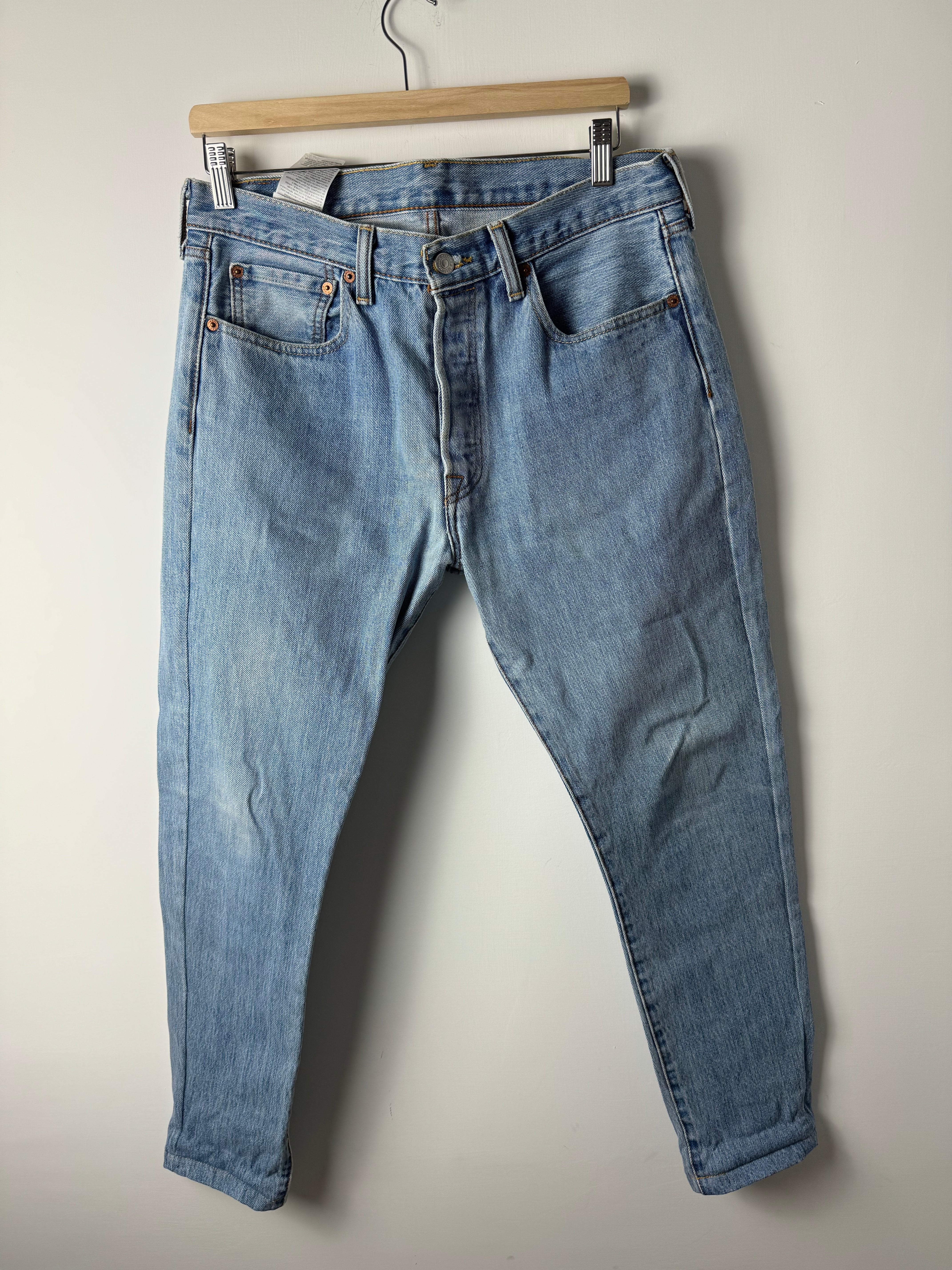 Jeans Levi's 501 Azzurro - W32 L32 (Customizzato) - Barrique Vintage Shop