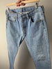 Jeans Levi's 501 Azzurro - W32 L32 (Customizzato) - Barrique Vintage Shop