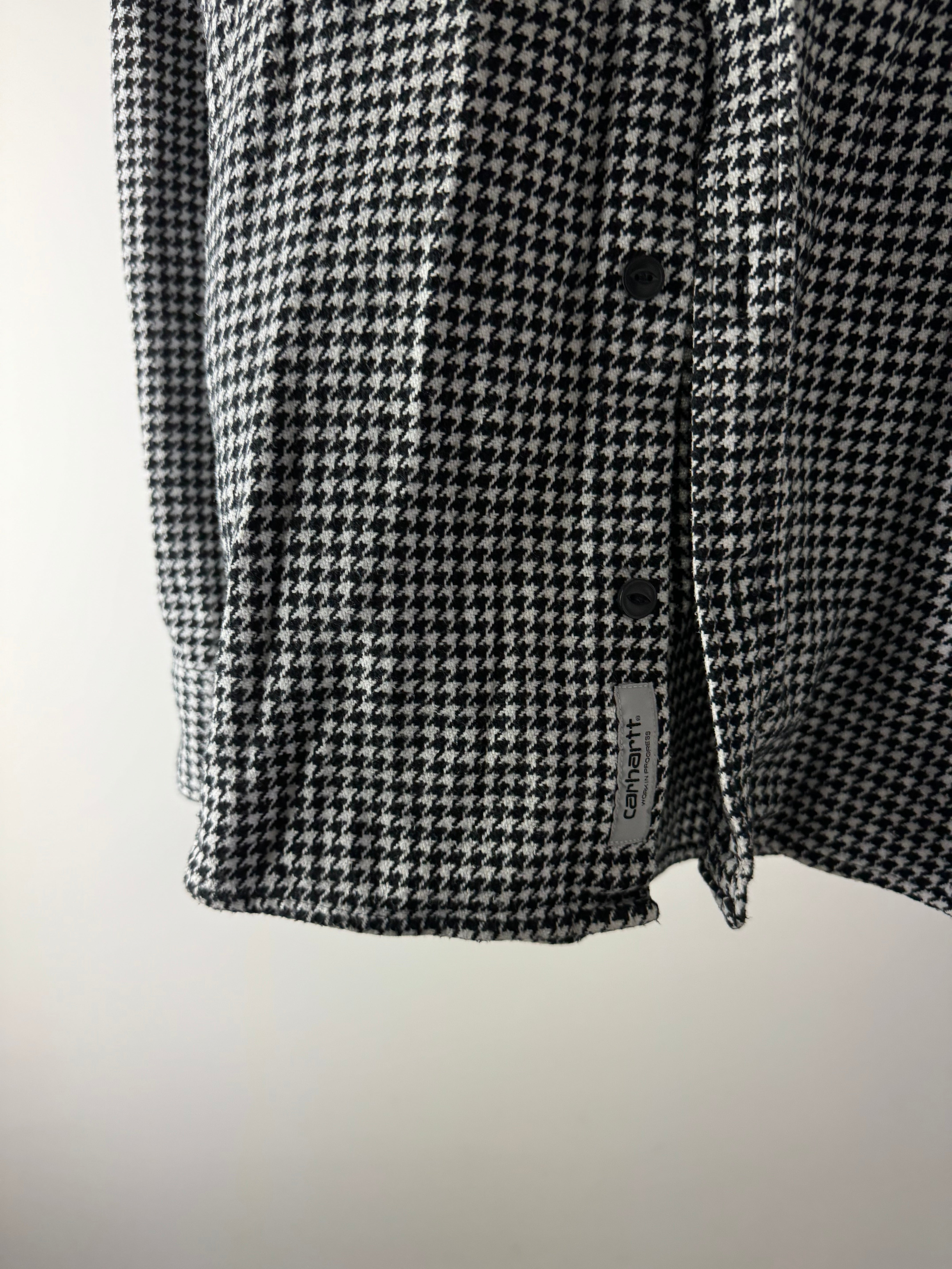 Camicia Carhartt Bianco e Nera - M - Barrique Vintage Shop