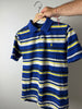 Polo Ralph Lauren a righe Gialle e Blu - XS - Barrique Vintage Shop