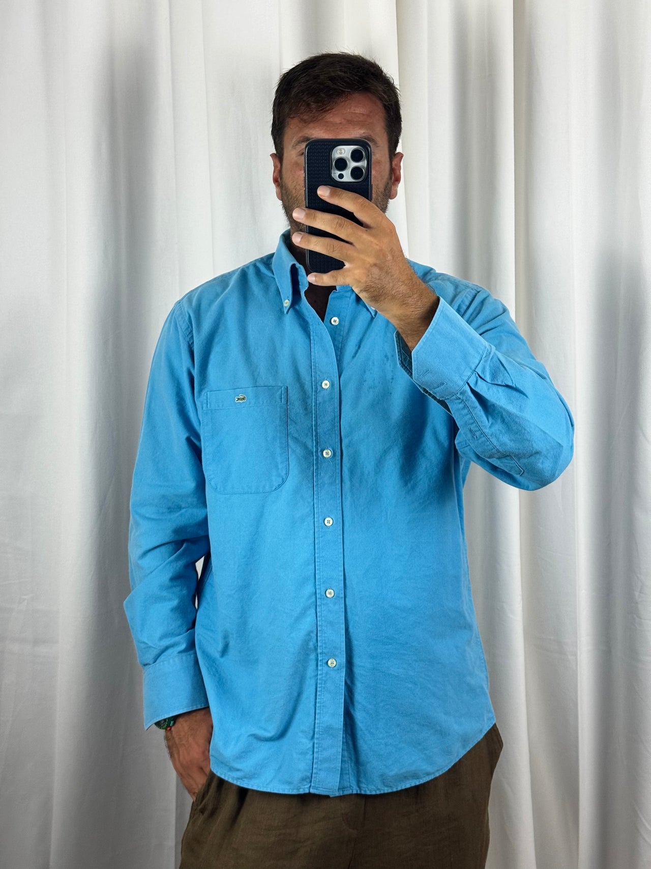 Camicia Vintage Lacoste (L/XL)