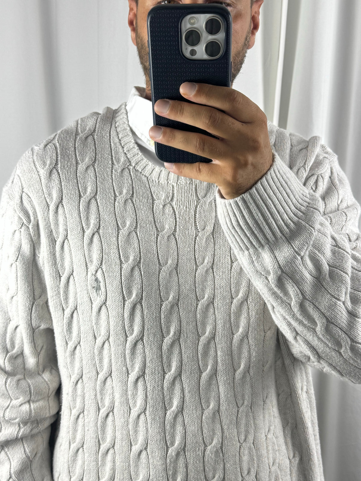 Maglione Cable Knit Vintage Ralph Lauren (XXL)