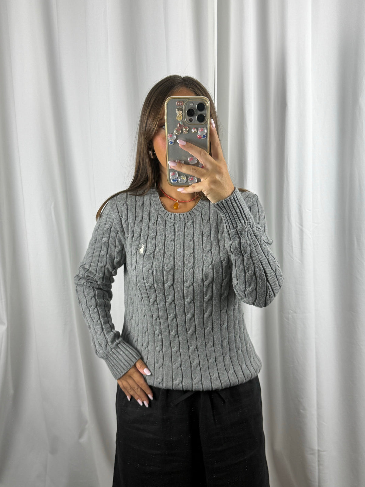 Maglione Cable Knit Vintage Ralph Lauren (M Donna)