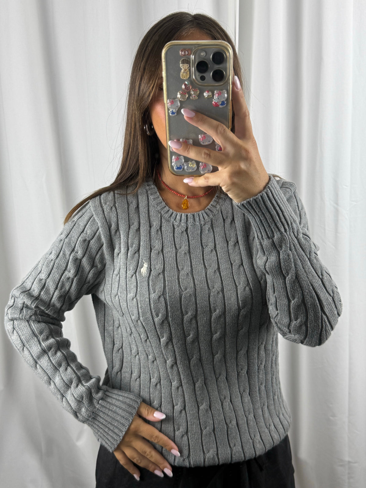 Maglione Cable Knit Vintage Ralph Lauren (M Donna)