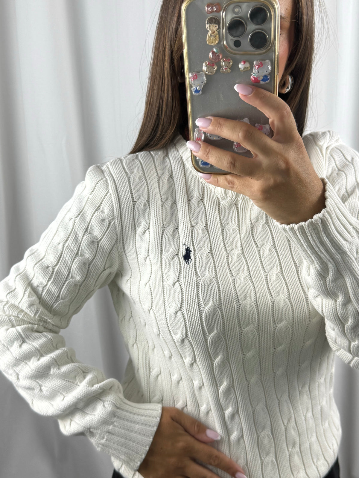 Maglione Cable Knit Vintage Ralph Lauren (M Donna)