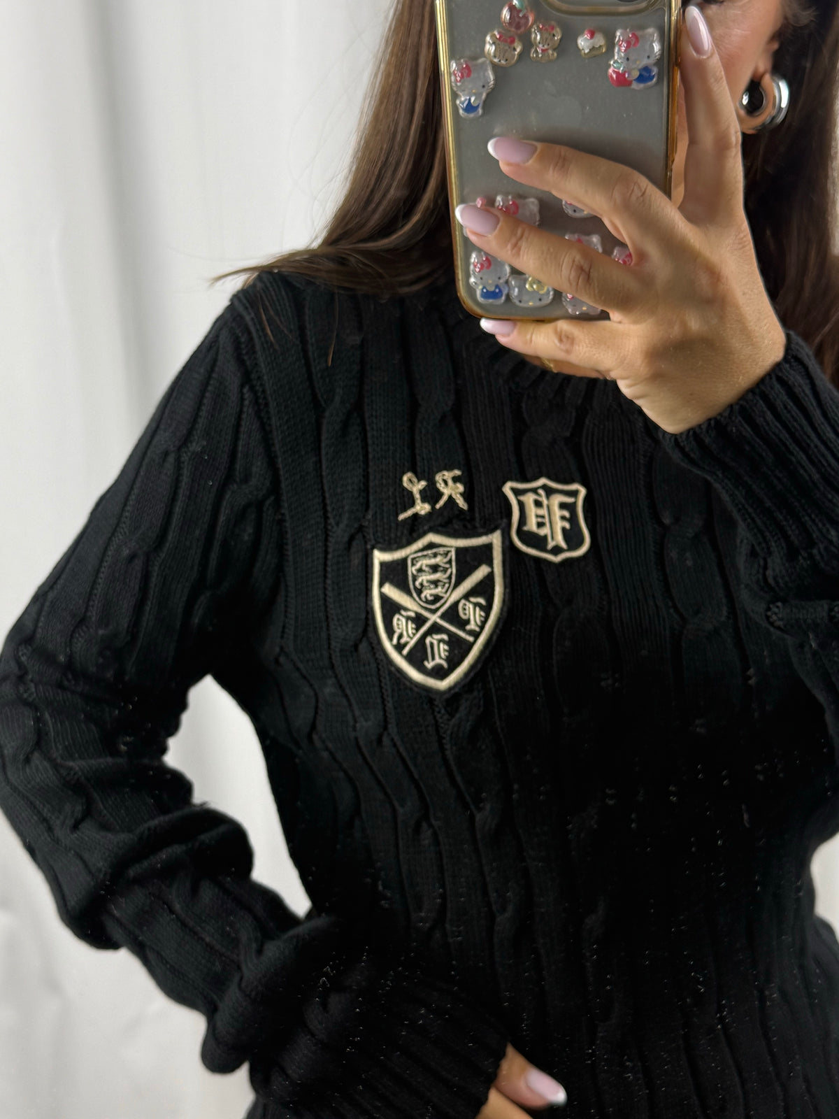 Ralph Lauren Vintage Cable Knit Sweater (Women's M)