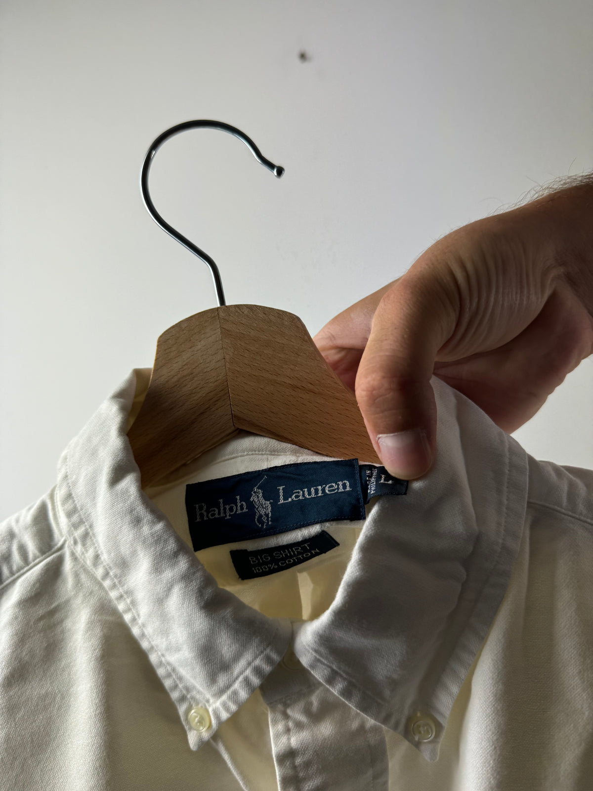 Camicia Ralph Lauren Bianca - XL - Barrique Vintage Shop