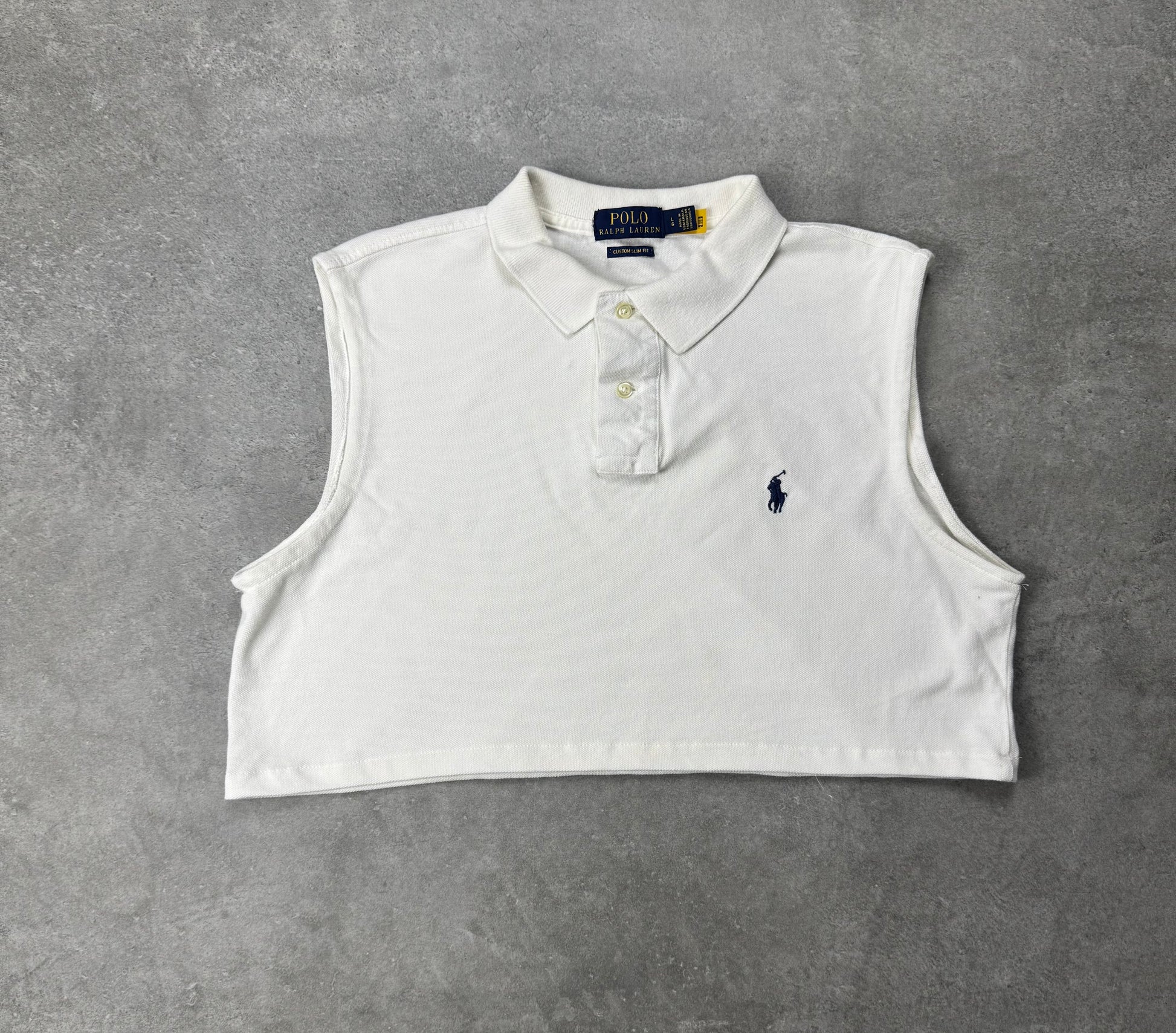Crop Top Vintage Ralph Lauren (Taglia Unica)