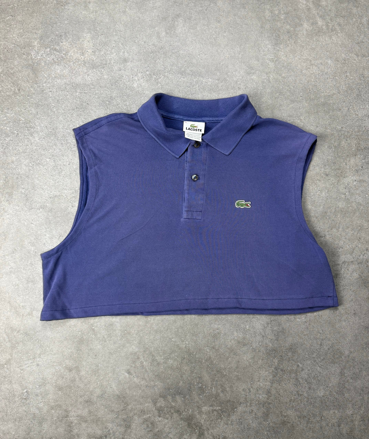 Crop Top Vintage Lacoste (Taglia Unica)