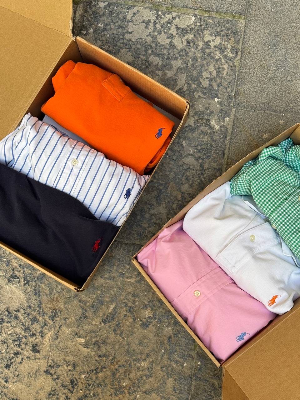 Box Ingrosso CAMICIE Ralph Lauren 10/20 pezzi | LAVATE e IGIENIZZATE - Barrique Vintage Shop